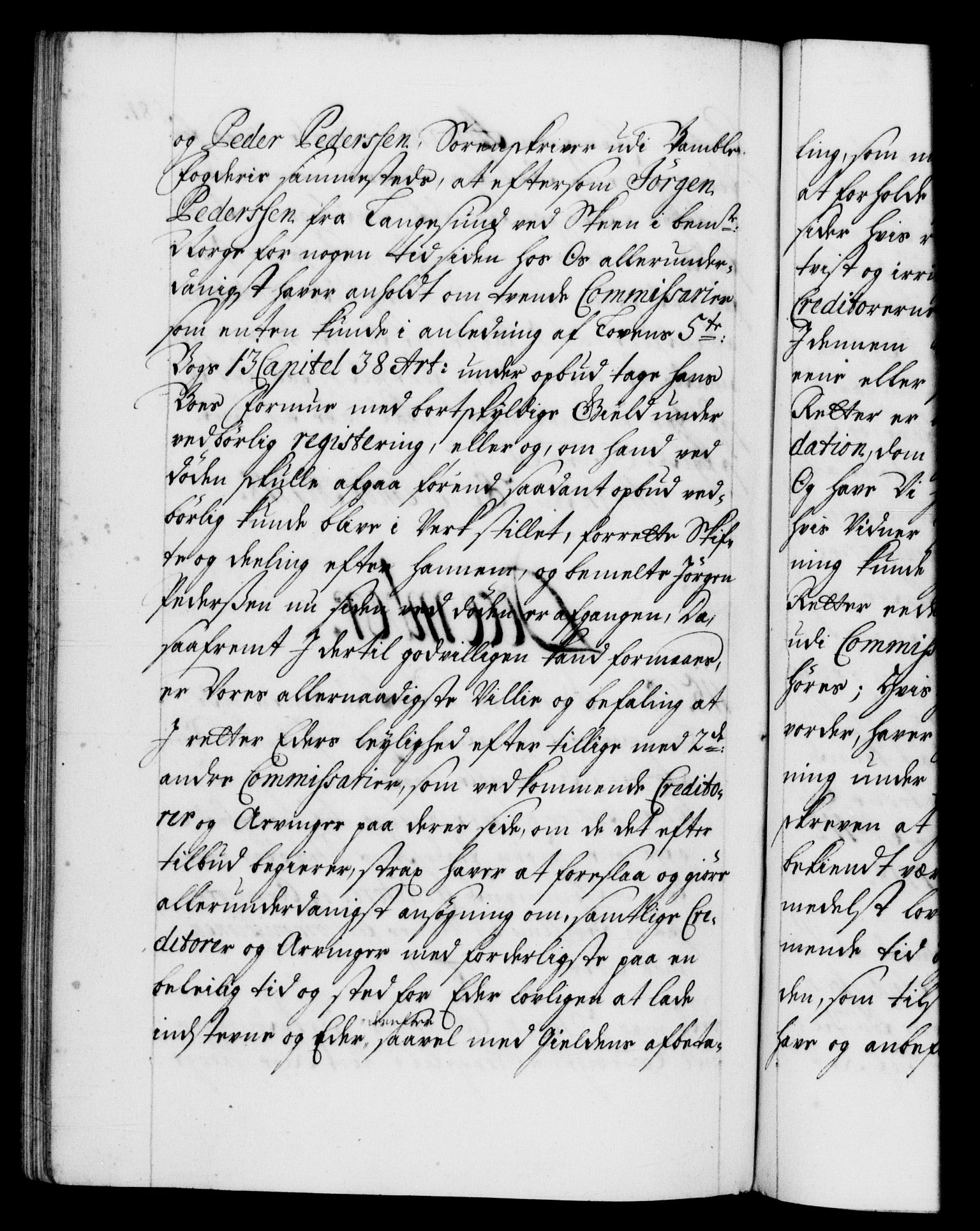 Danske Kanselli 1572-1799, AV/RA-EA-3023/F/Fc/Fca/Fcab/L0020: Norske tegnelser, 1715-1718, s. 581b
