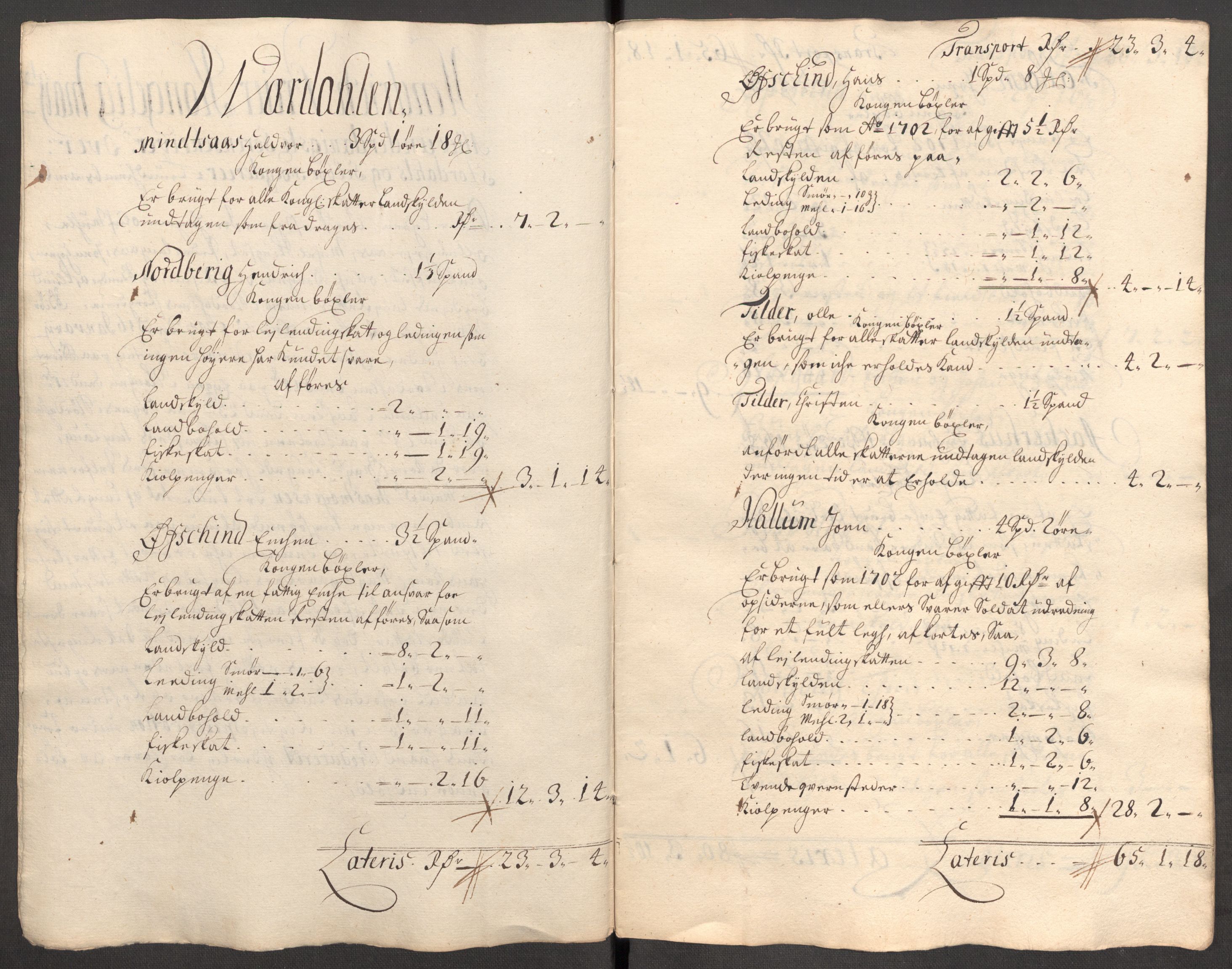 Rentekammeret inntil 1814, Reviderte regnskaper, Fogderegnskap, RA/EA-4092/R62/L4194: Fogderegnskap Stjørdal og Verdal, 1703, s. 229