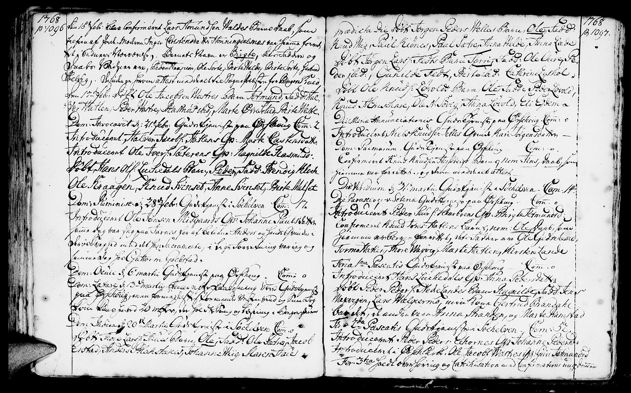 Ministerialprotokoller, klokkerbøker og fødselsregistre - Møre og Romsdal, AV/SAT-A-1454/522/L0307: Ministerialbok nr. 522A02, 1743-1773, s. 1096-1097