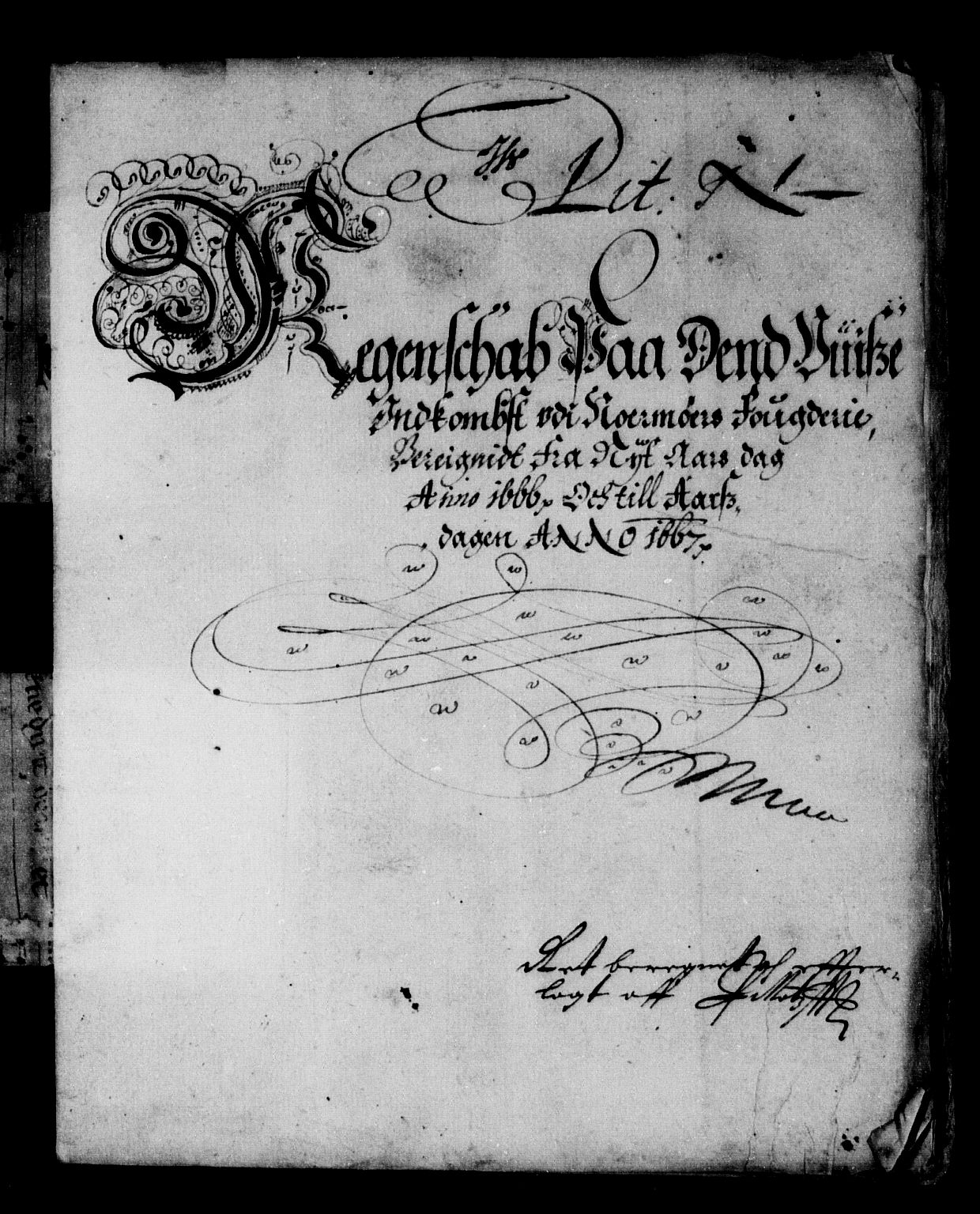 Rentekammeret inntil 1814, Reviderte regnskaper, Stiftamtstueregnskaper, Trondheim stiftamt og Nordland amt, RA/EA-6044/R/Rd/L0016: Trondheim stiftamt, 1666