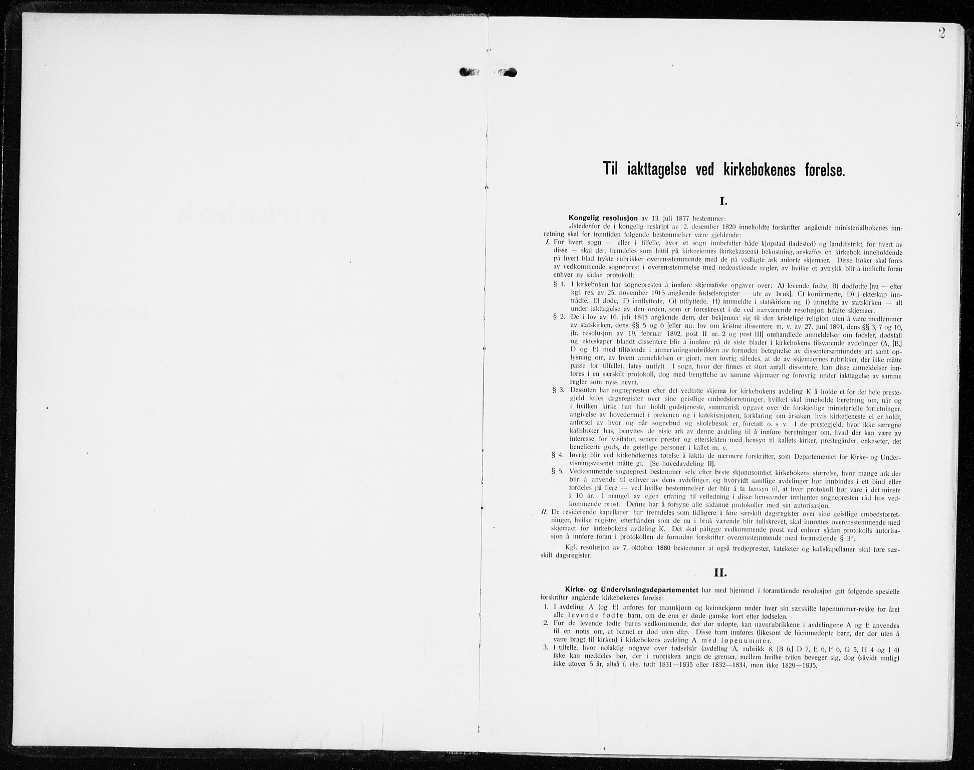 Vardal prestekontor, SAH/PREST-100/H/Ha/Haa/L0018: Ministerialbok nr. 18, 1930-1945, s. 2
