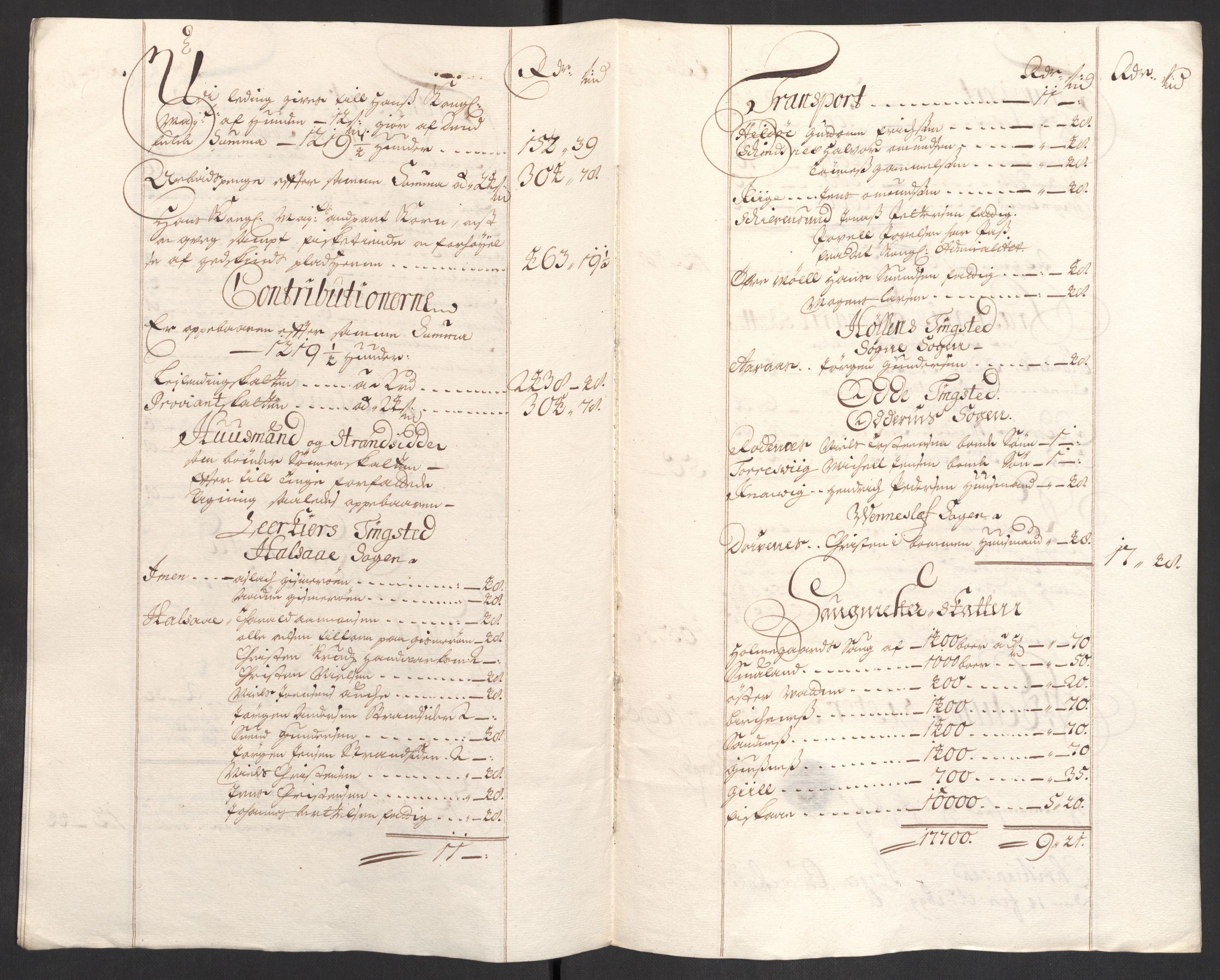 Rentekammeret inntil 1814, Reviderte regnskaper, Fogderegnskap, AV/RA-EA-4092/R43/L2547: Fogderegnskap Lista og Mandal, 1698-1699, s. 50