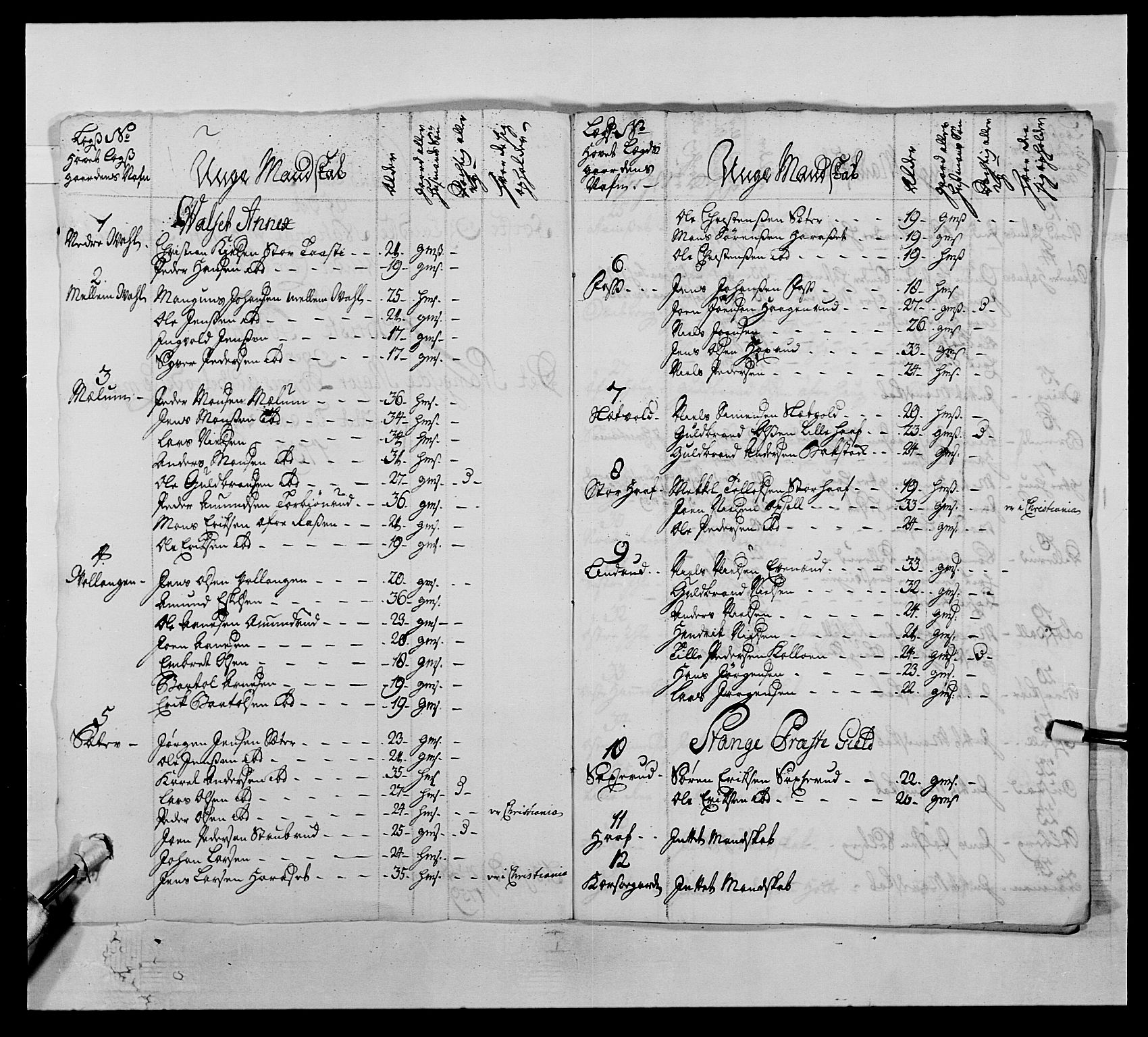 Kommanderende general (KG I) med Det norske krigsdirektorium, AV/RA-EA-5419/E/Ea/L0503: 1. Opplandske regiment, 1756-1761, s. 235