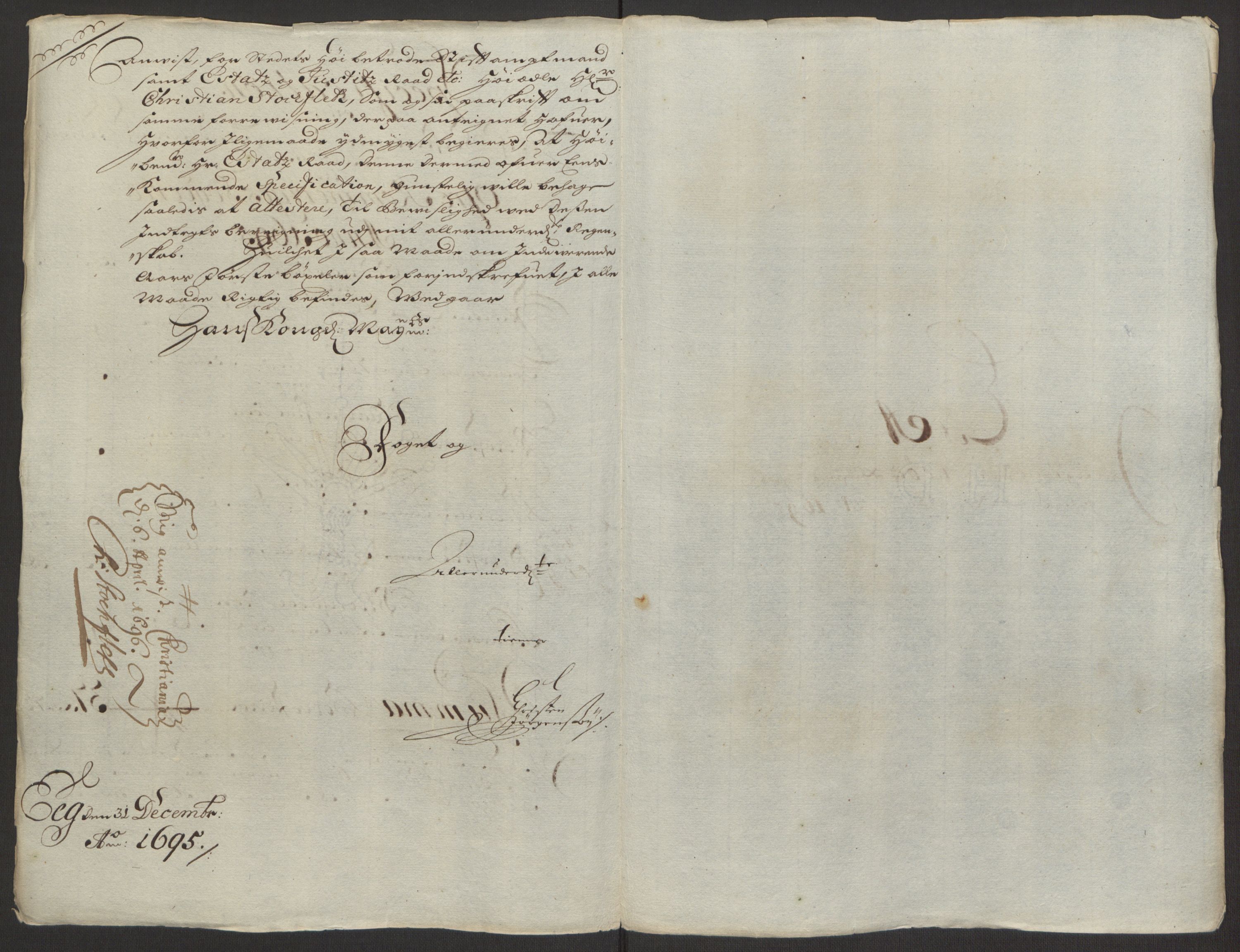 Rentekammeret inntil 1814, Reviderte regnskaper, Fogderegnskap, AV/RA-EA-4092/R12/L0707: Fogderegnskap Øvre Romerike, 1695, s. 18