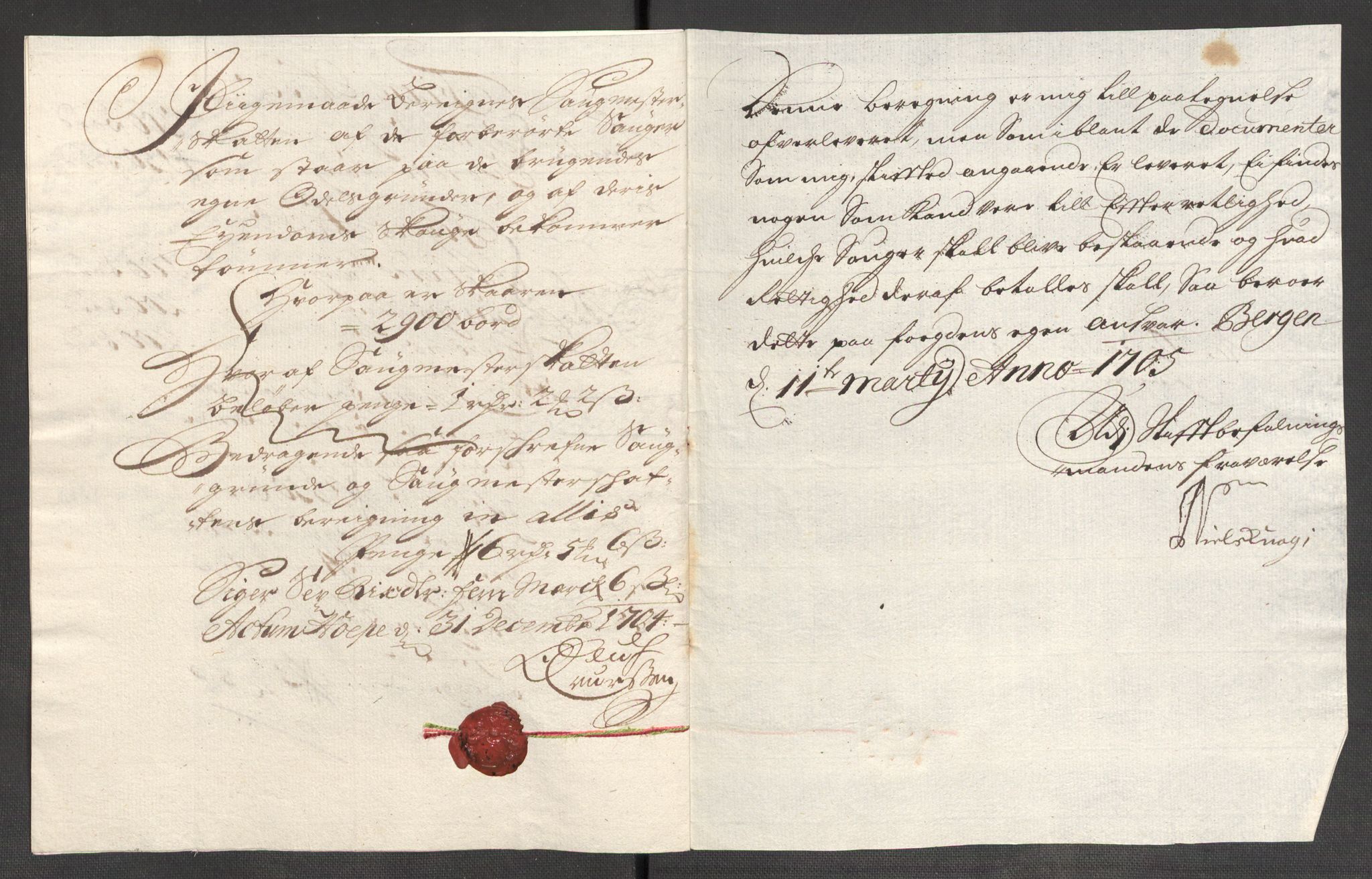 Rentekammeret inntil 1814, Reviderte regnskaper, Fogderegnskap, RA/EA-4092/R48/L2982: Fogderegnskap Sunnhordland og Hardanger, 1704, s. 118