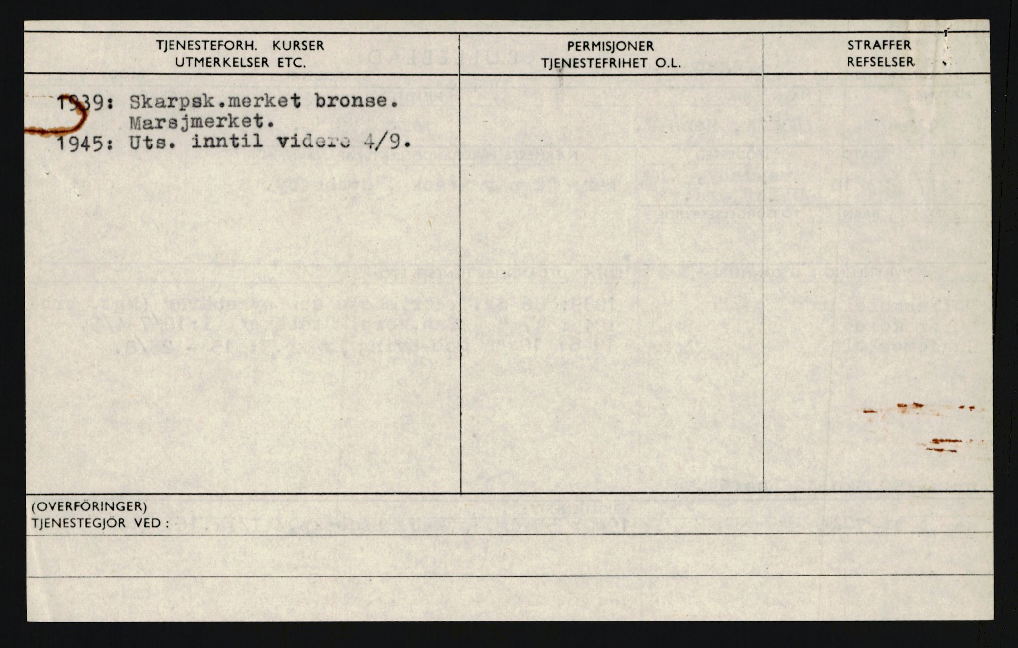 Forsvaret, Troms infanteriregiment nr. 16, AV/RA-RAFA-3146/P/Pa/L0022: Rulleblad for regimentets menige mannskaper, årsklasse 1938, 1938, s. 162