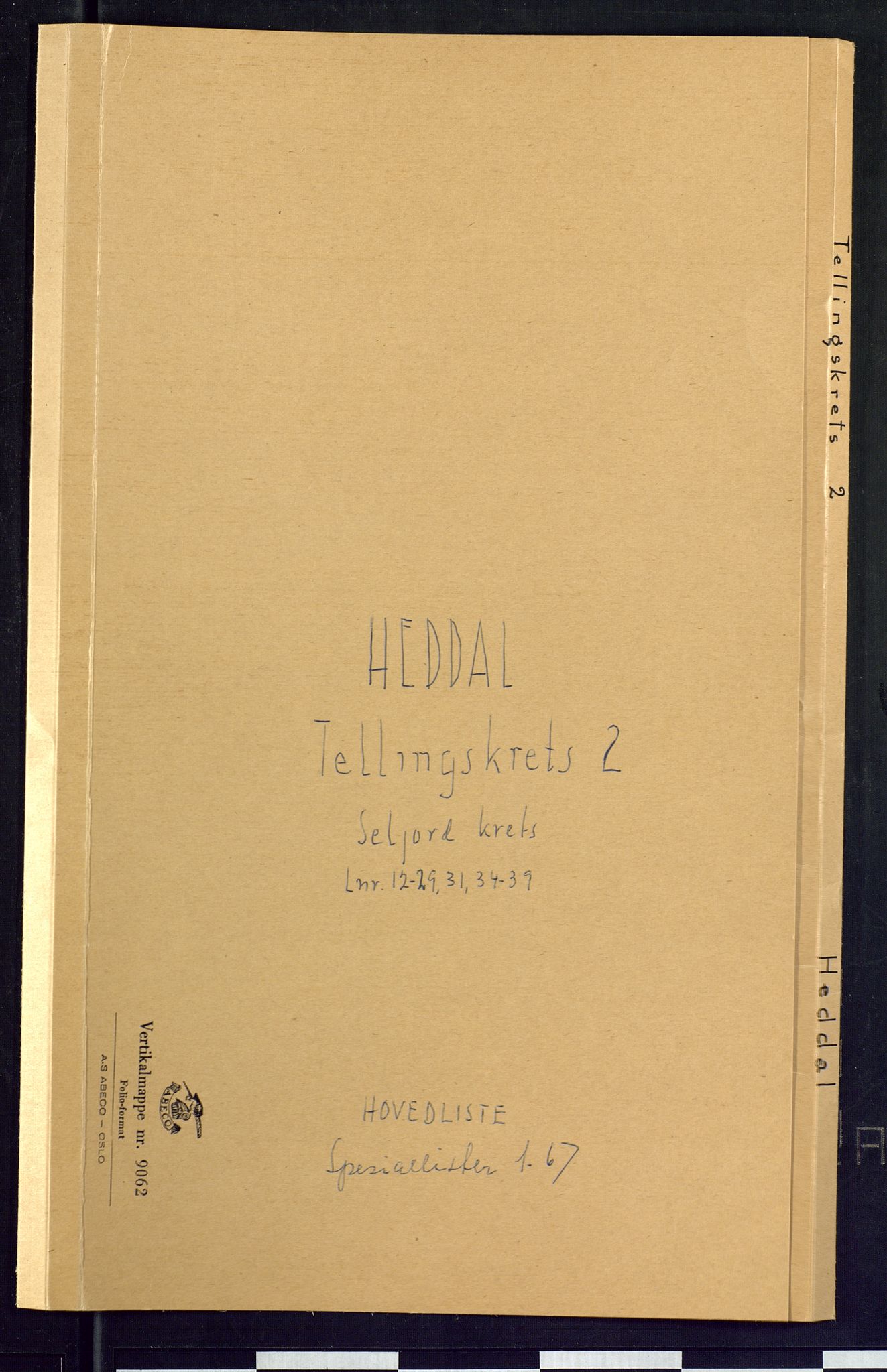 SAKO, Folketelling 1875 for 0823P Heddal prestegjeld, 1875, s. 5