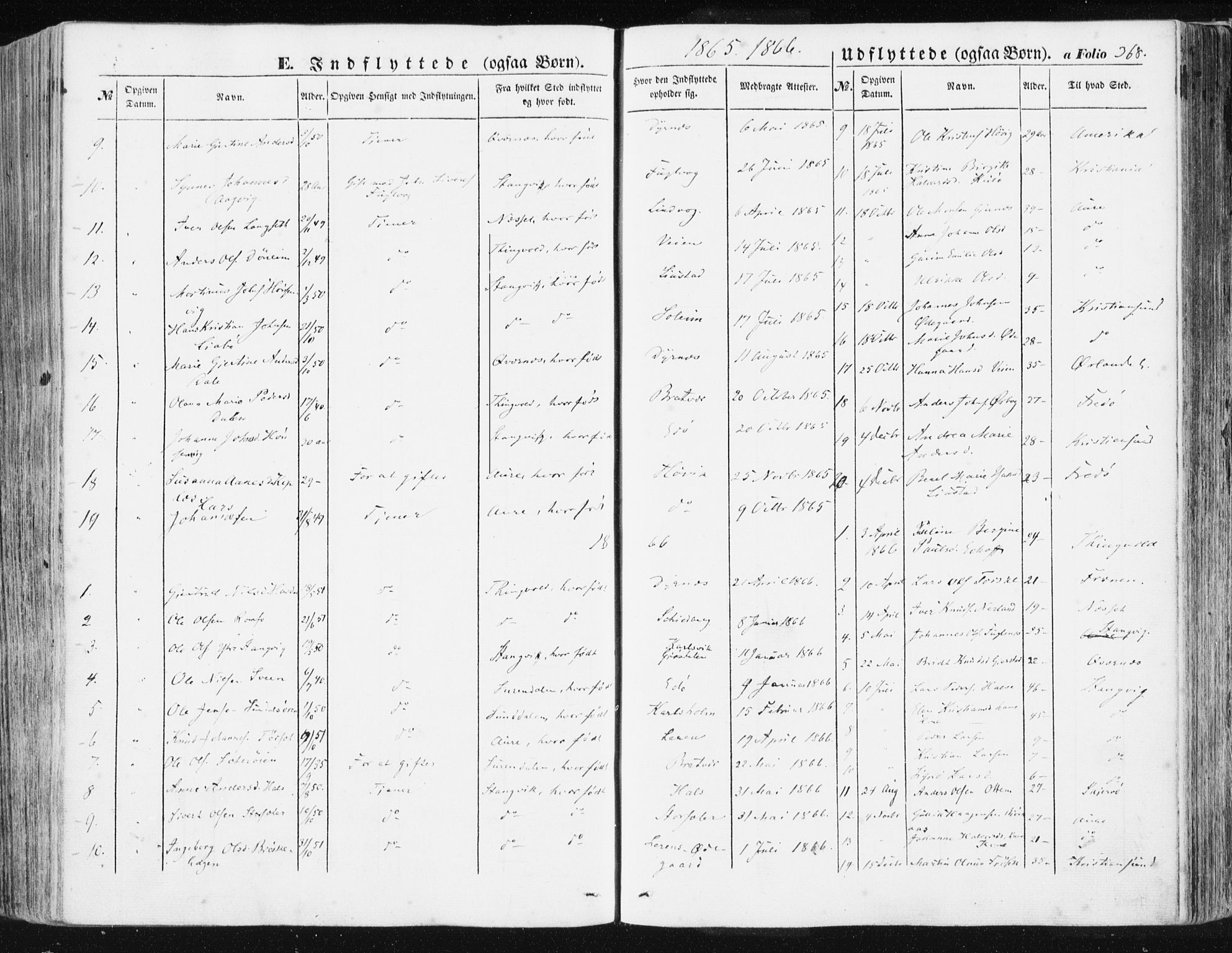 Ministerialprotokoller, klokkerbøker og fødselsregistre - Møre og Romsdal, SAT/A-1454/581/L0937: Ministerialbok nr. 581A05, 1853-1872, s. 368