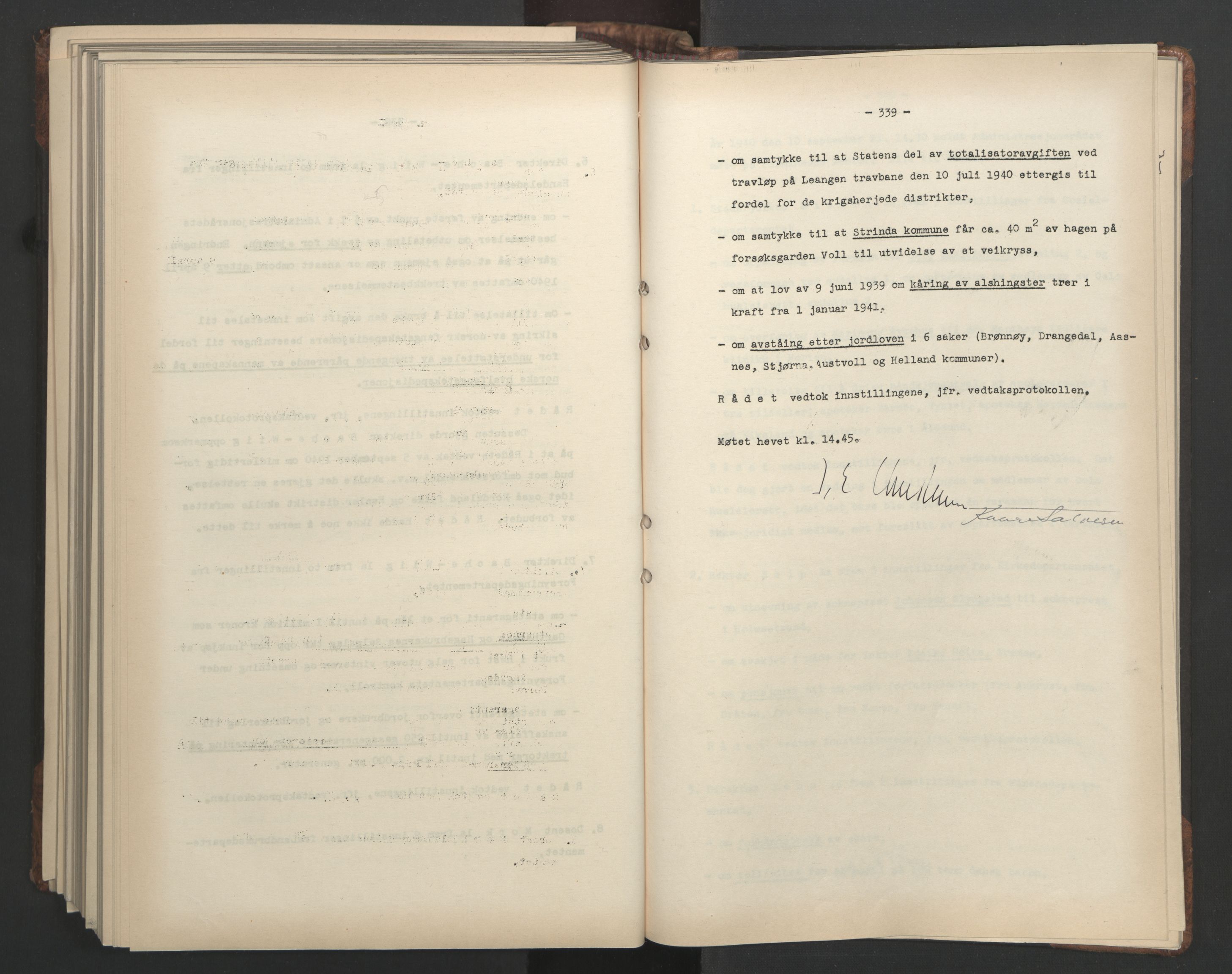 Administrasjonsrådet, AV/RA-S-1004/A/L0001: Møteprotokoll med tillegg 15/4-25/9, 1940, s. 339
