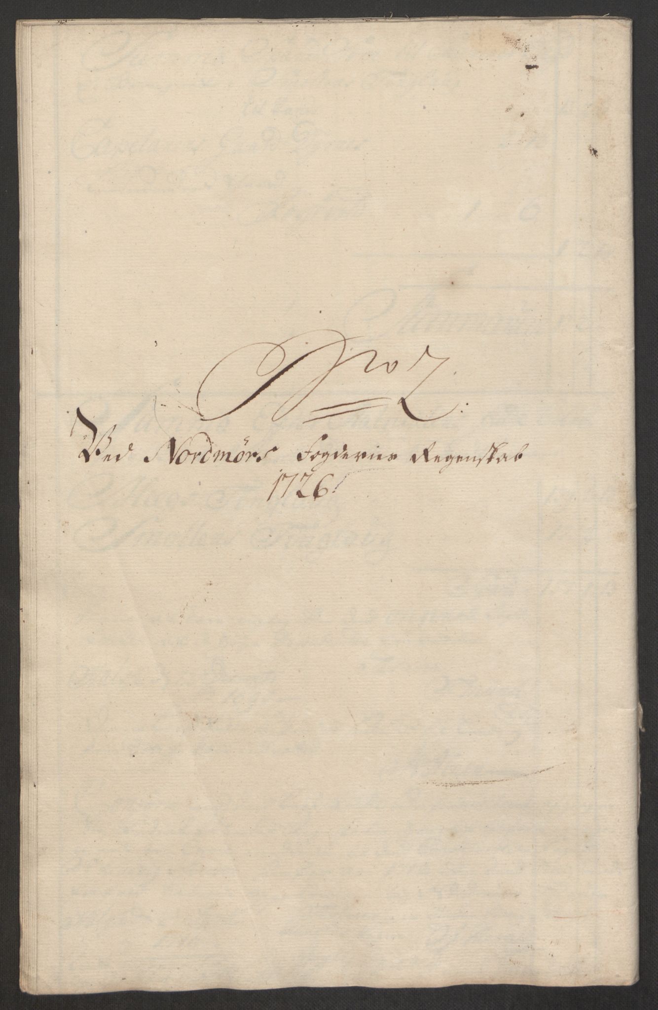 Rentekammeret inntil 1814, Reviderte regnskaper, Fogderegnskap, RA/EA-4092/R56/L3759: Fogderegnskap Nordmøre, 1726, s. 104