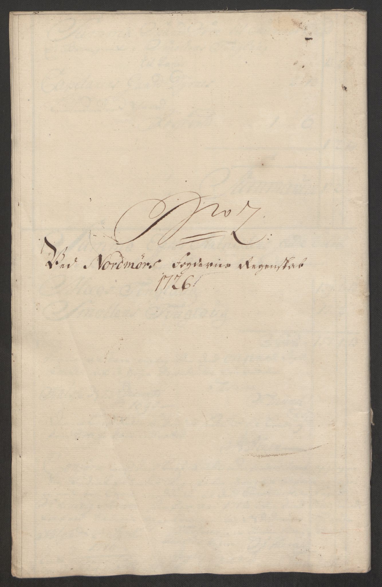 Rentekammeret inntil 1814, Reviderte regnskaper, Fogderegnskap, AV/RA-EA-4092/R56/L3759: Fogderegnskap Nordmøre, 1726, s. 104