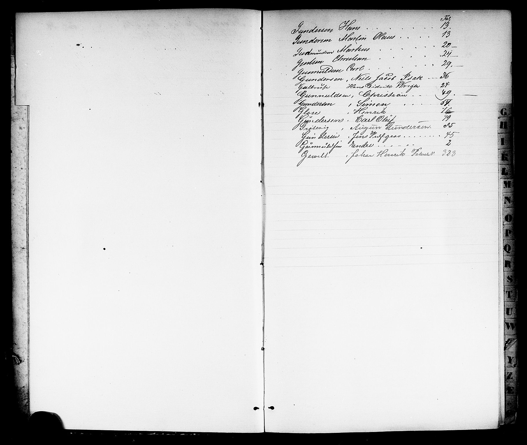 Porsgrunn innrulleringskontor, AV/SAKO-A-829/F/Fb/L0003: Annotasjonsrulle, 1860-1870, s. 8