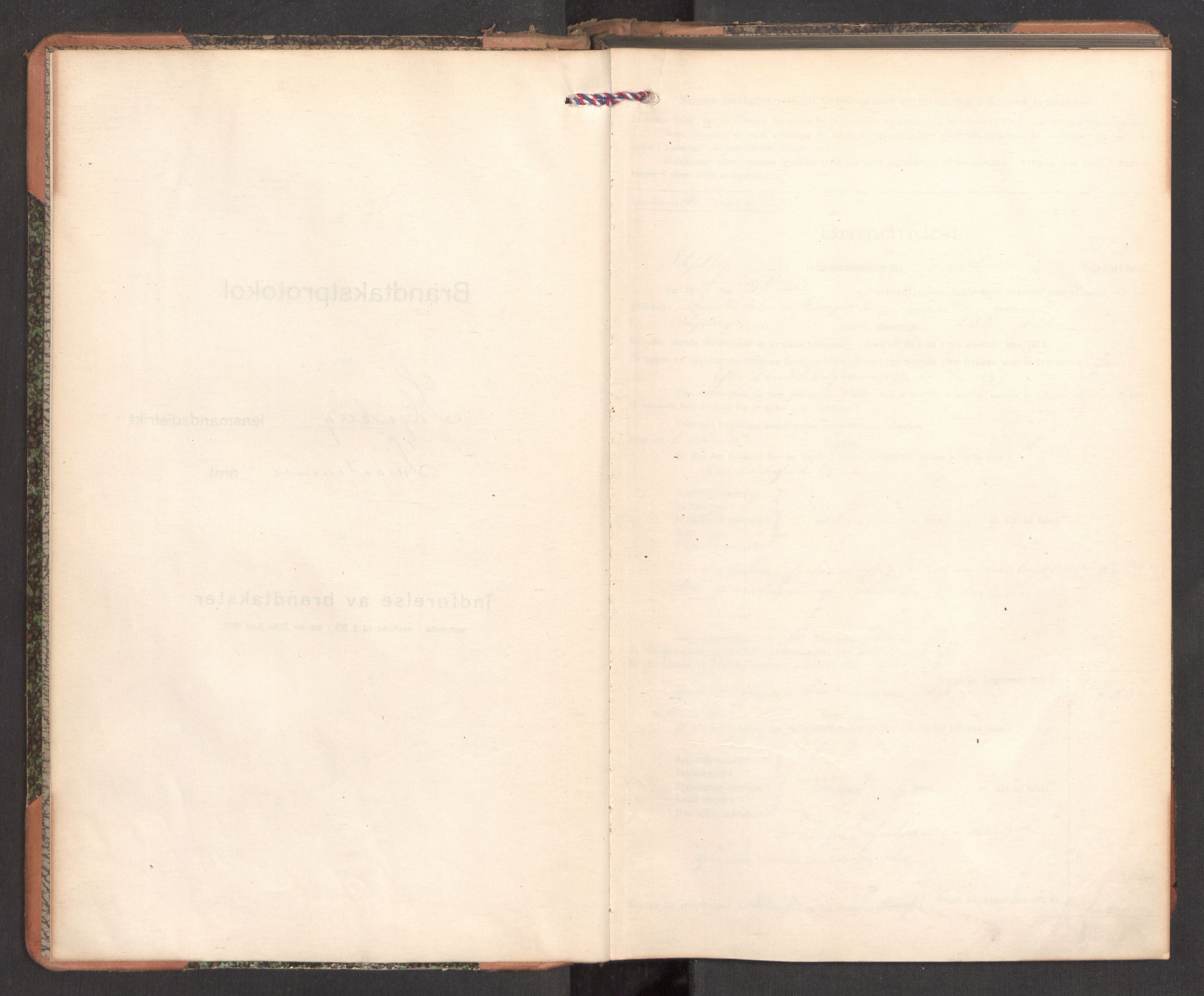 Norges brannkasse, branntakster Skjeberg, AV/SAO-A-11372/F/Fb/L0007: Branntakstprotokoll, 1918-1922
