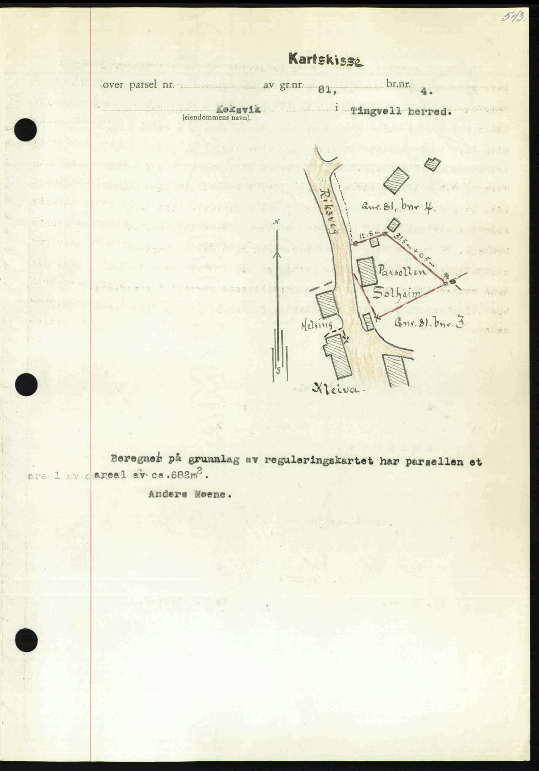 Nordmøre sorenskriveri, AV/SAT-A-4132/1/2/2Ca: Pantebok nr. A112, 1949-1949, Dagboknr: 2687/1949