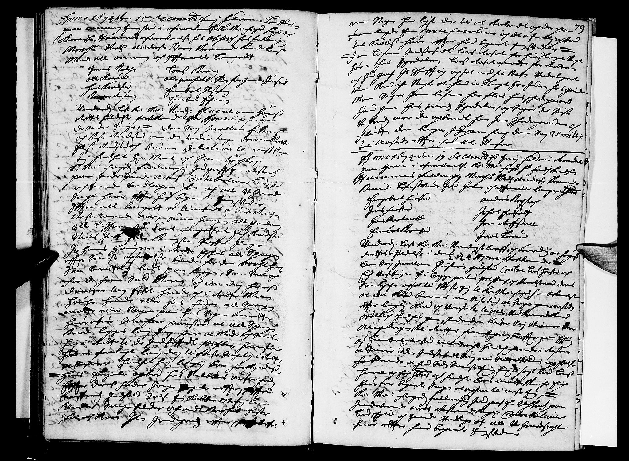 Hedemarken sorenskriveri, AV/SAH-TING-034/G/Gb/L0022: Tingbok, 1694, s. 78b-79a