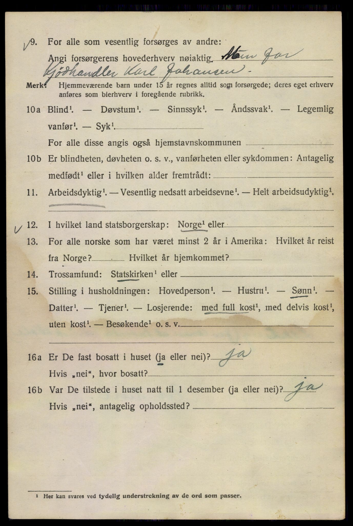 SAO, Folketelling 1920 for 0301 Kristiania kjøpstad, 1920, s. 432928