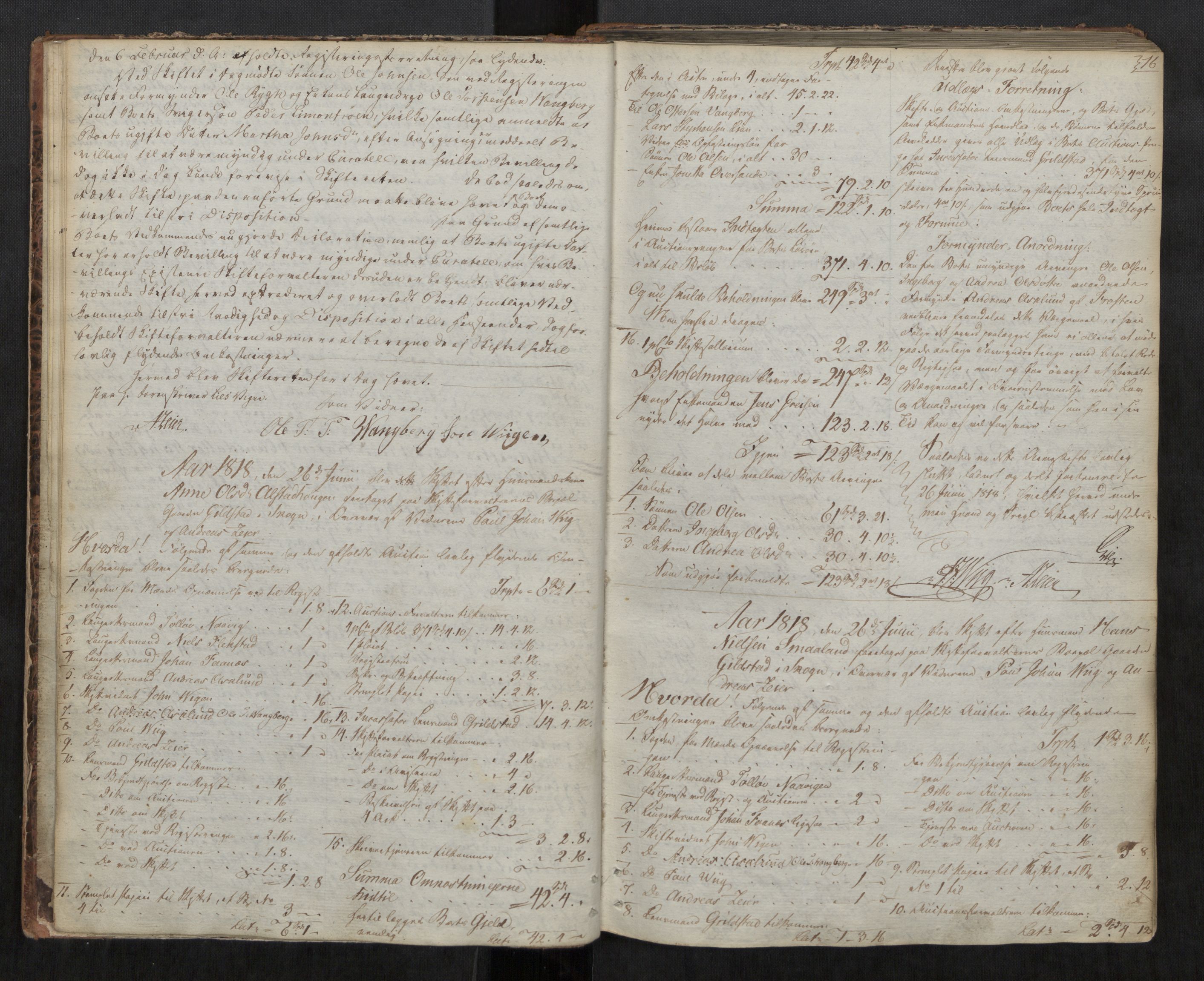 Stjør- og Verdal sorenskriveri, AV/SAT-A-4167/1/3/3A/L0030: Skifteprotokoll 25, 1818-1833, s. 16