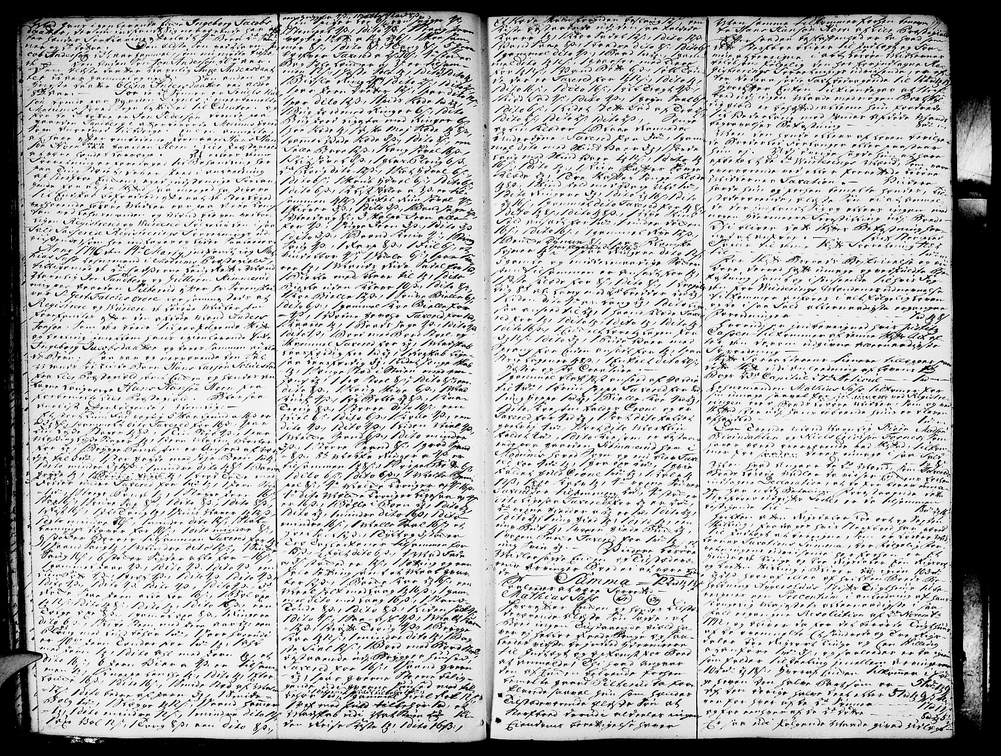 Eiker, Modum og Sigdal sorenskriveri, AV/SAKO-A-123/H/Hb/Hba/L0010: Skifteprotokoll, 1746-1751, s. 16b-17a