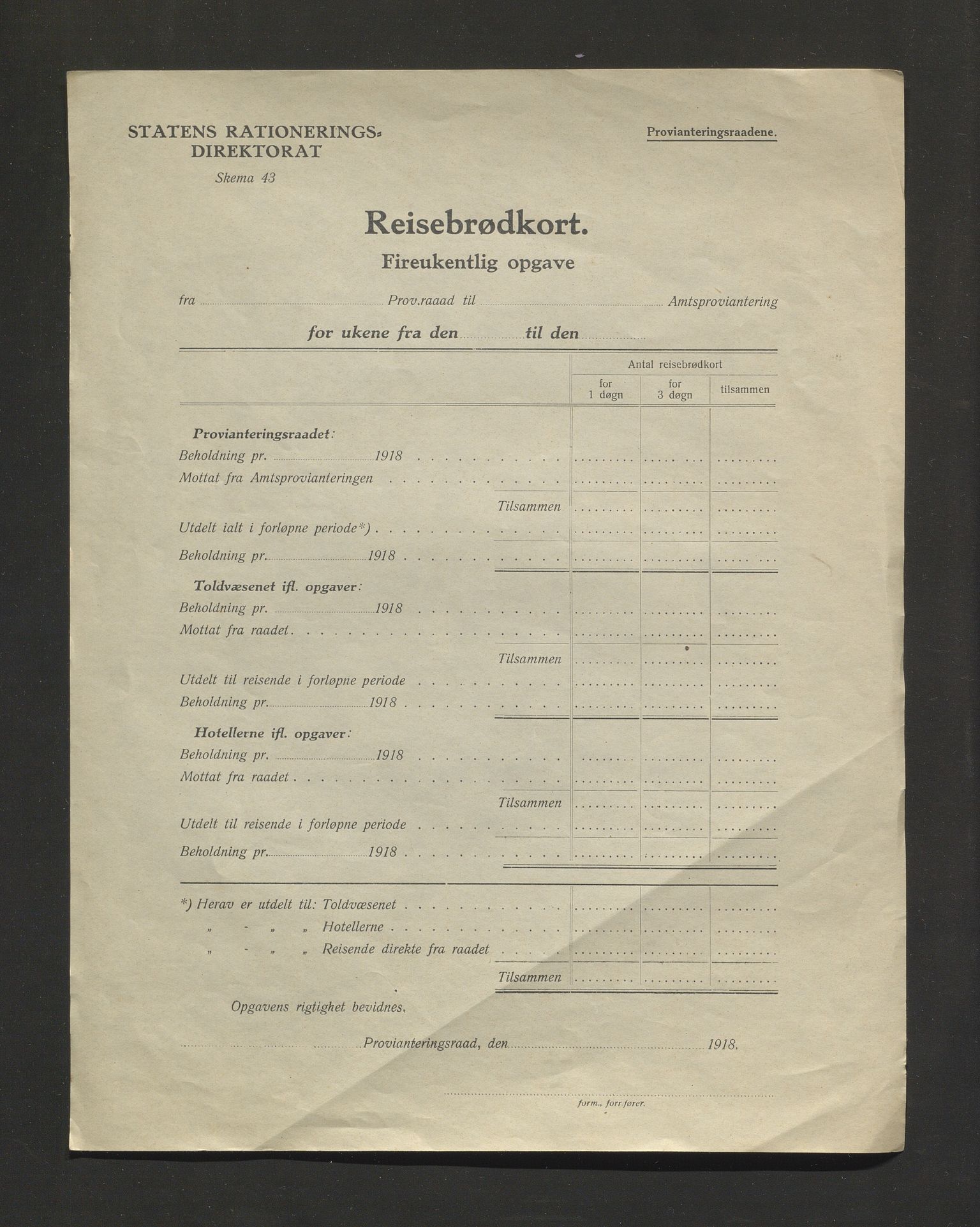 Varaldsøy kommune. Mundheim provianteringsråd, IKAH/1225-840/Y/Ya/L0001: Rundskriv og meldingar, 1918-1921