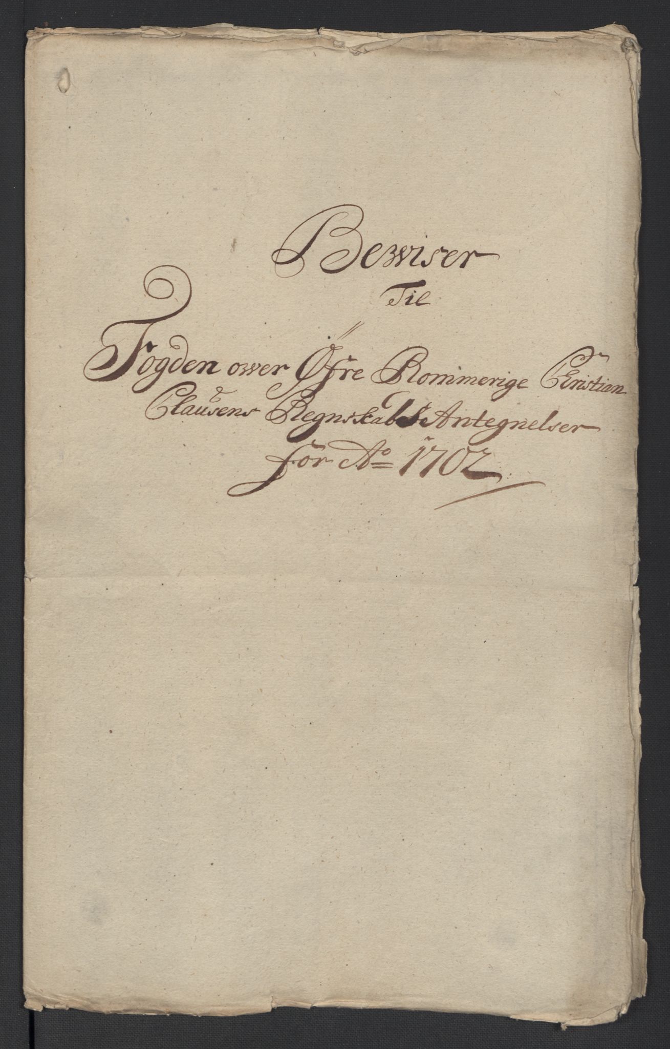 Rentekammeret inntil 1814, Reviderte regnskaper, Fogderegnskap, RA/EA-4092/R12/L0714: Fogderegnskap Øvre Romerike, 1702, s. 313