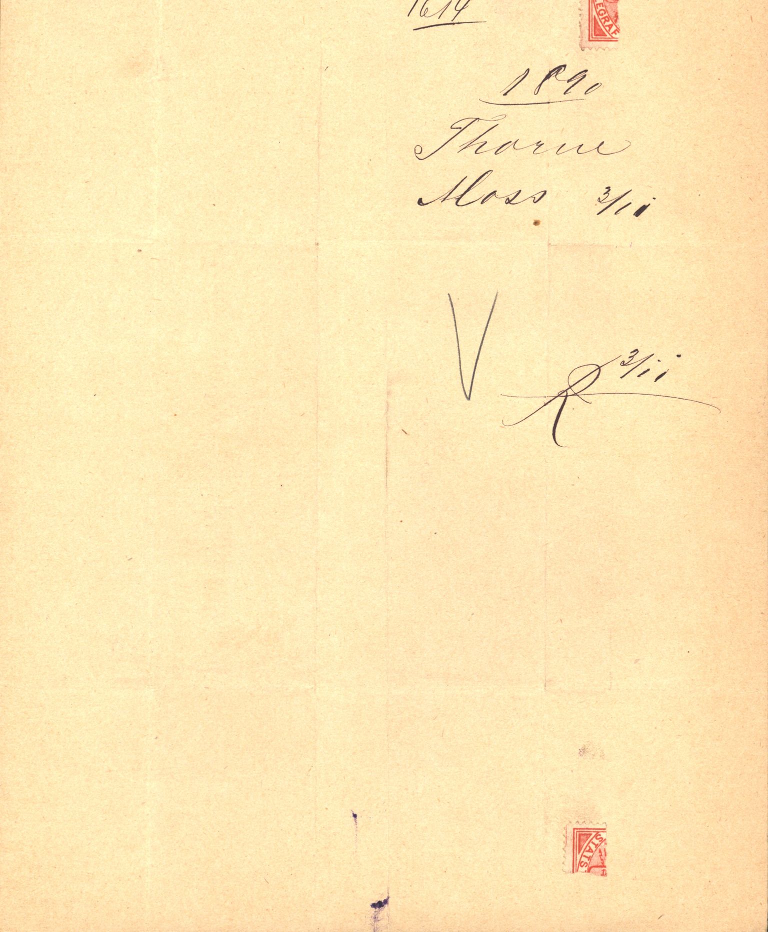 Pa 63 - Østlandske skibsassuranceforening, VEMU/A-1079/G/Ga/L0025/0004: Havaridokumenter / Imanuel, Hefhi, Guldregn, Haabet, Harald, Windsor, 1890, s. 30