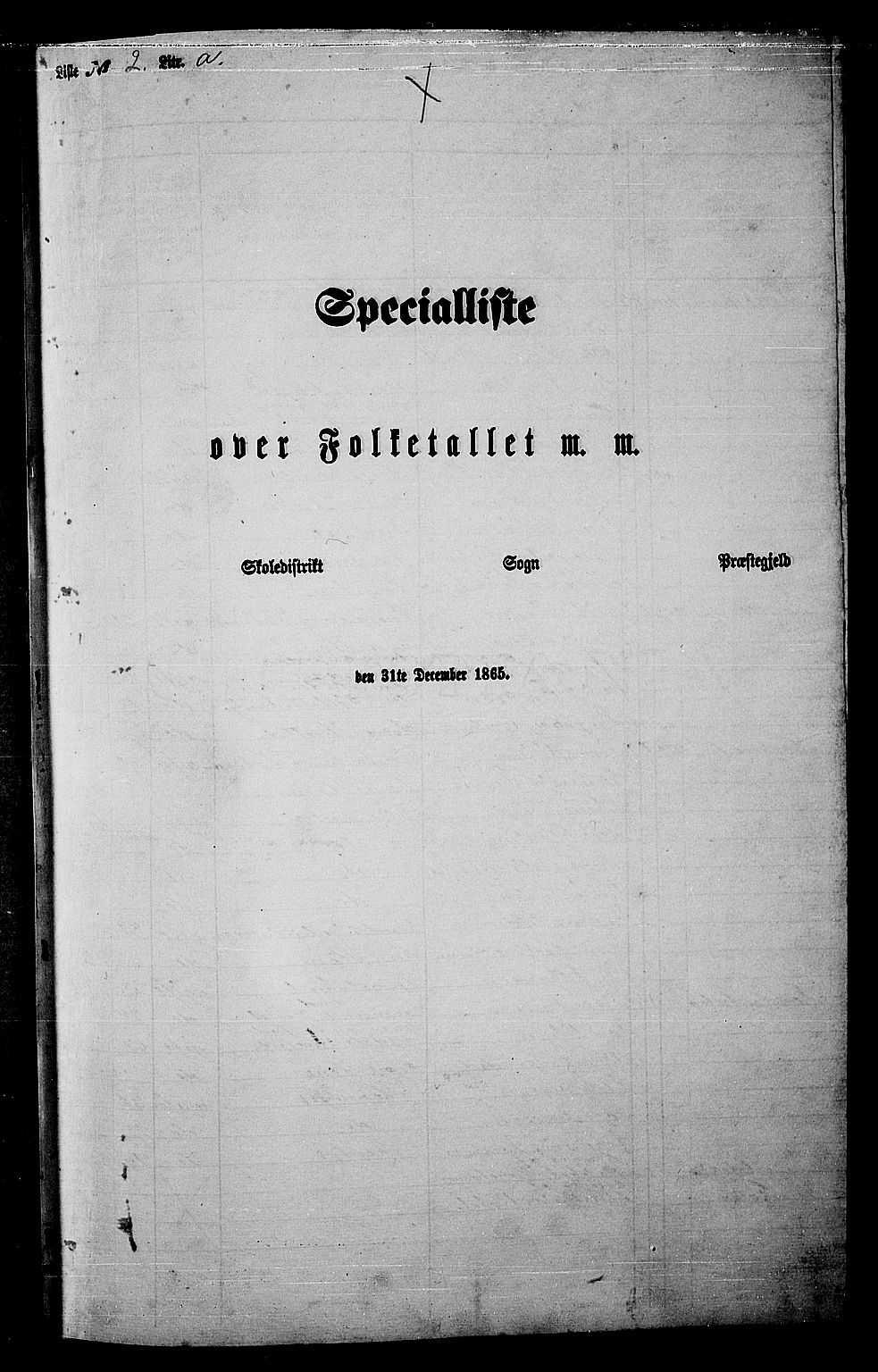 RA, Folketelling 1865 for 0540P Sør-Aurdal prestegjeld, 1865, s. 48