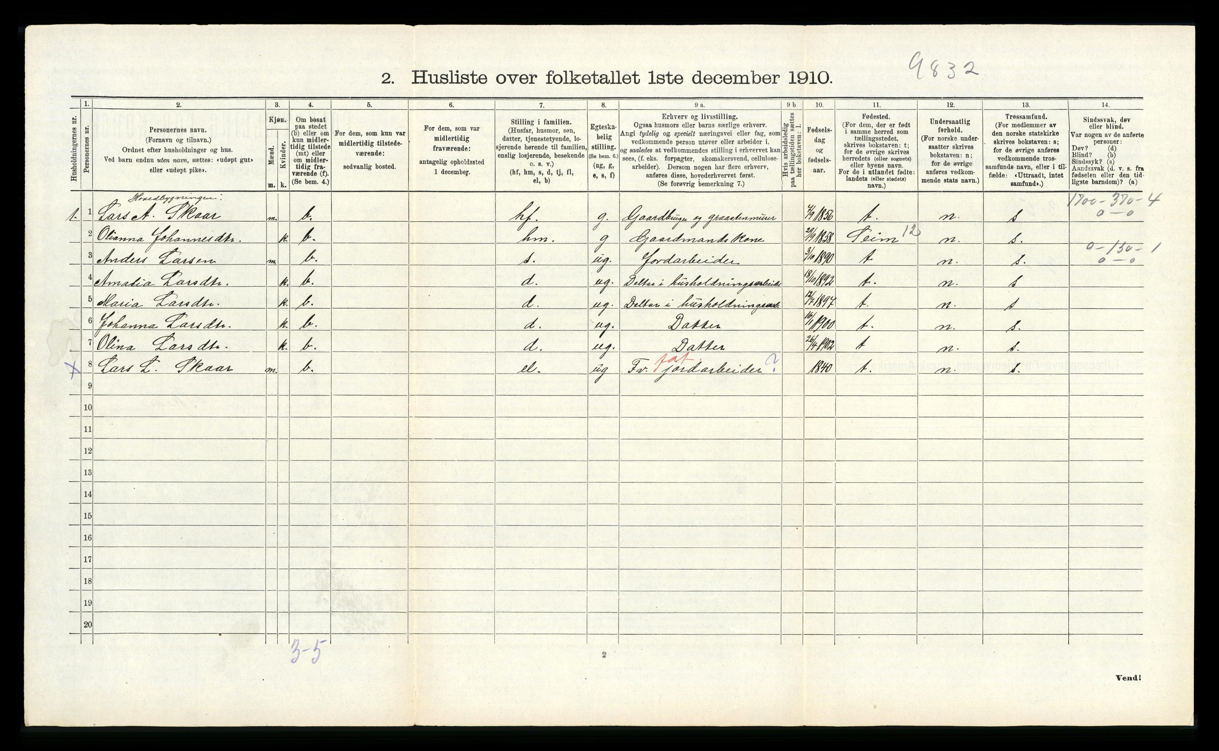 RA, Folketelling 1910 for 1254 Hamre herred, 1910, s. 571