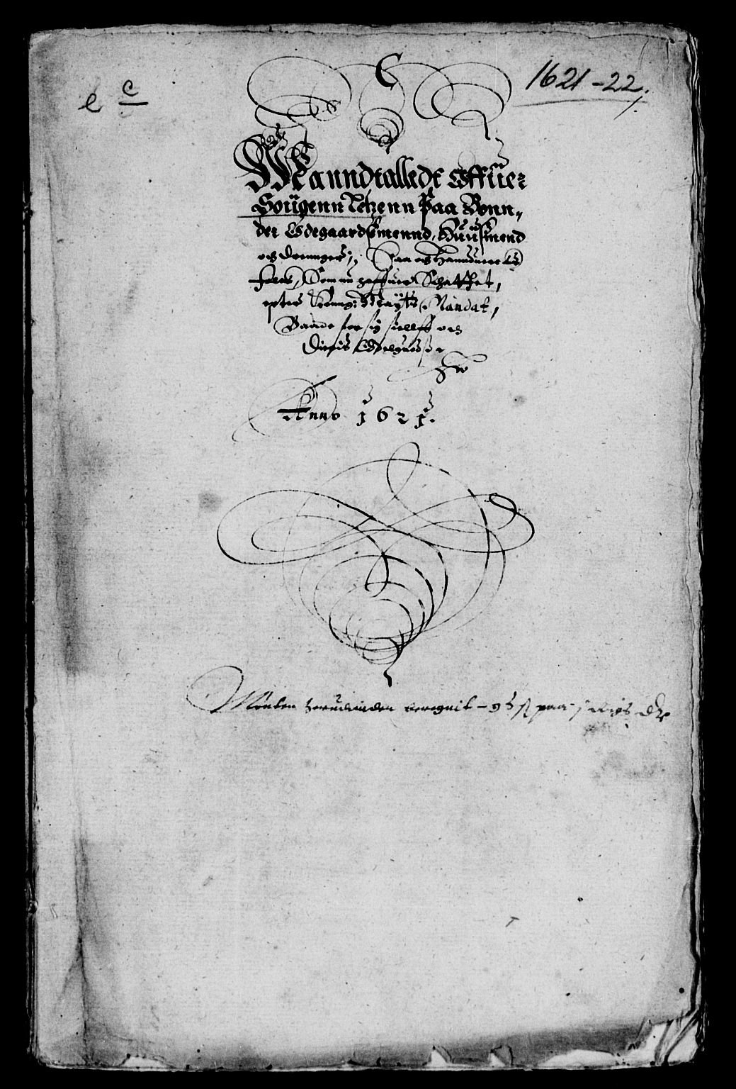 Rentekammeret inntil 1814, Reviderte regnskaper, Lensregnskaper, AV/RA-EA-5023/R/Rb/Rbt/L0033: Bergenhus len, 1621-1622