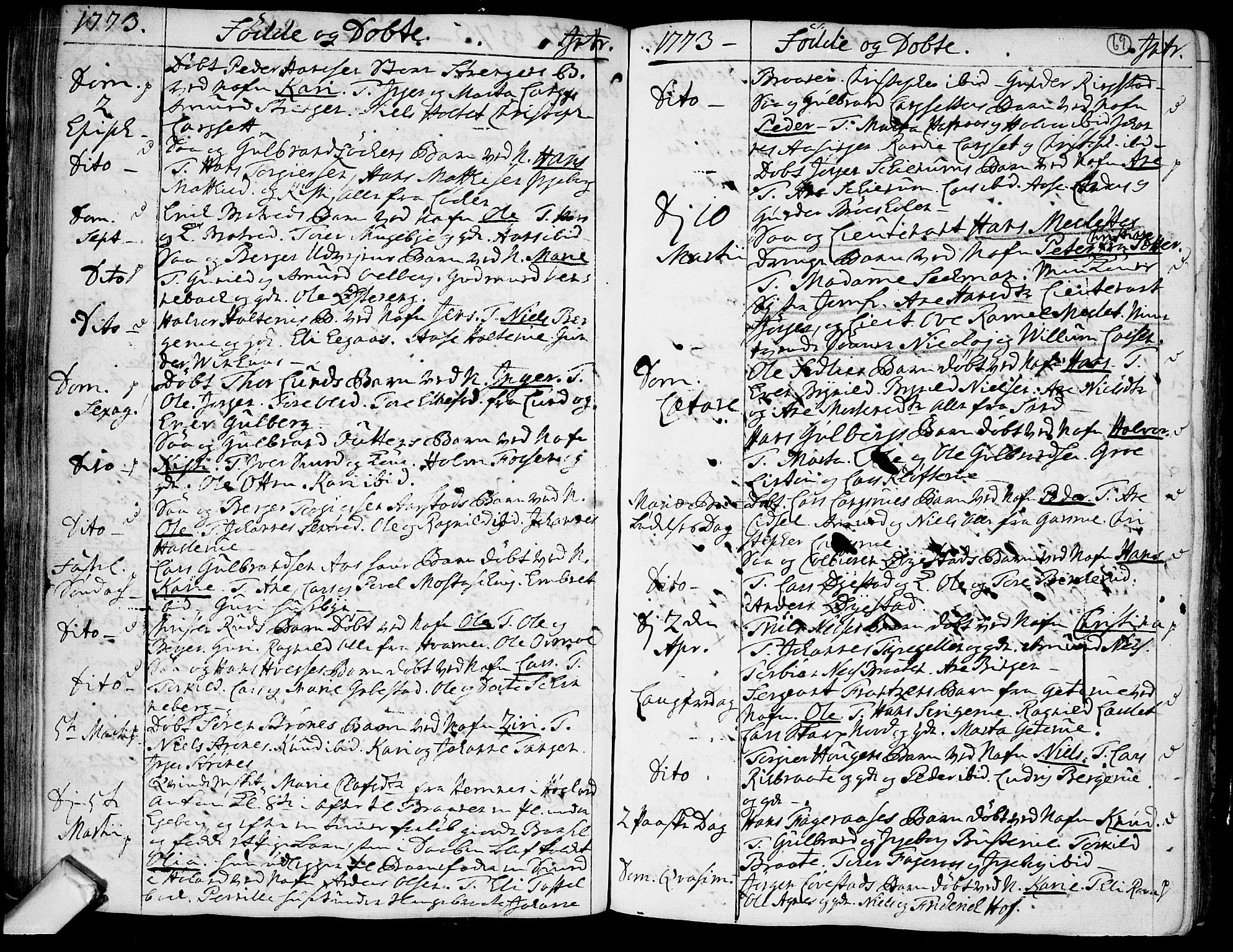 Trøgstad prestekontor Kirkebøker, AV/SAO-A-10925/F/Fa/L0004: Ministerialbok nr. I 4, 1750-1784, s. 69
