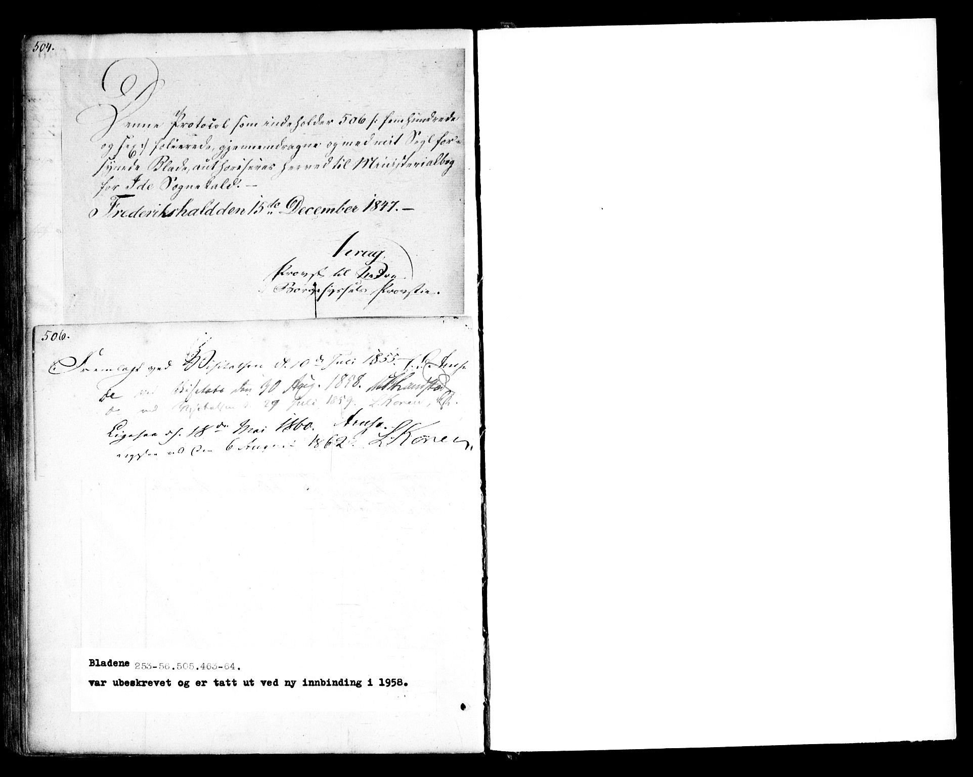 Idd prestekontor Kirkebøker, SAO/A-10911/F/Fc/L0004b: Ministerialbok nr. III 4B, 1848-1860
