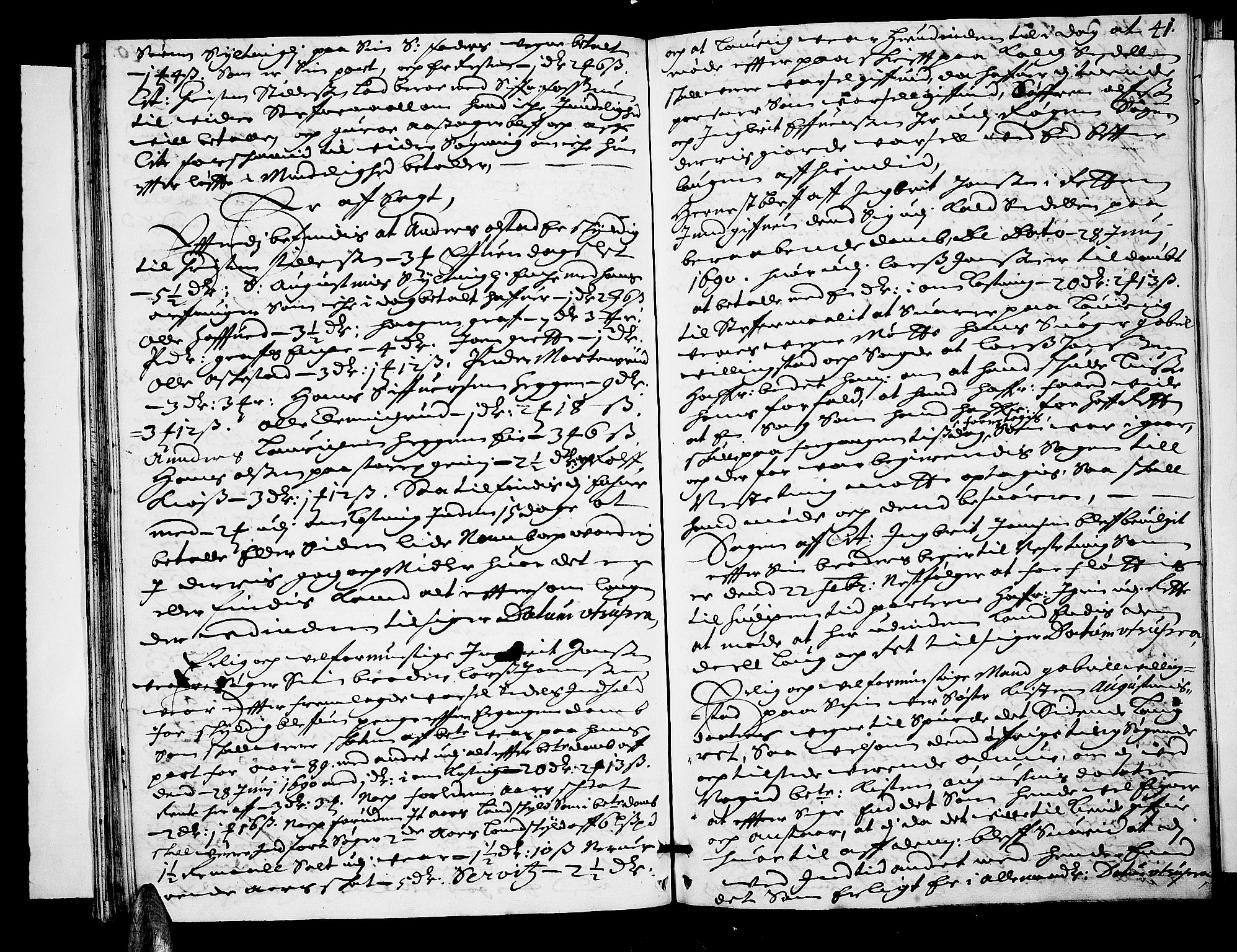 Lier, Røyken og Hurum sorenskriveri, AV/SAKO-A-89/F/Fa/L0032: Tingbok, 1691, s. 41