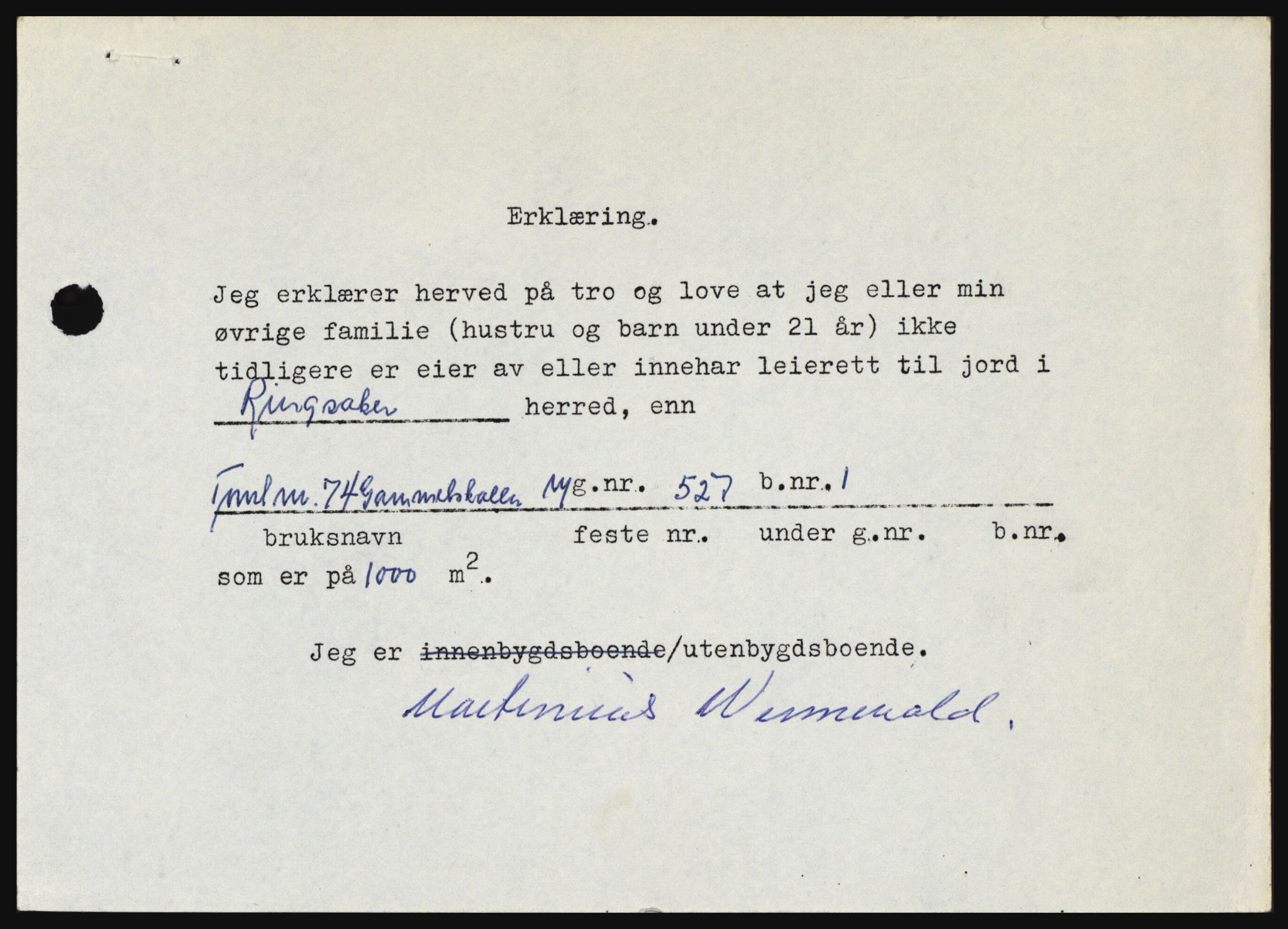 Nord-Hedmark sorenskriveri, SAH/TING-012/H/Hc/L0027: Pantebok nr. 27, 1967-1968, Dagboknr: 6123/1967