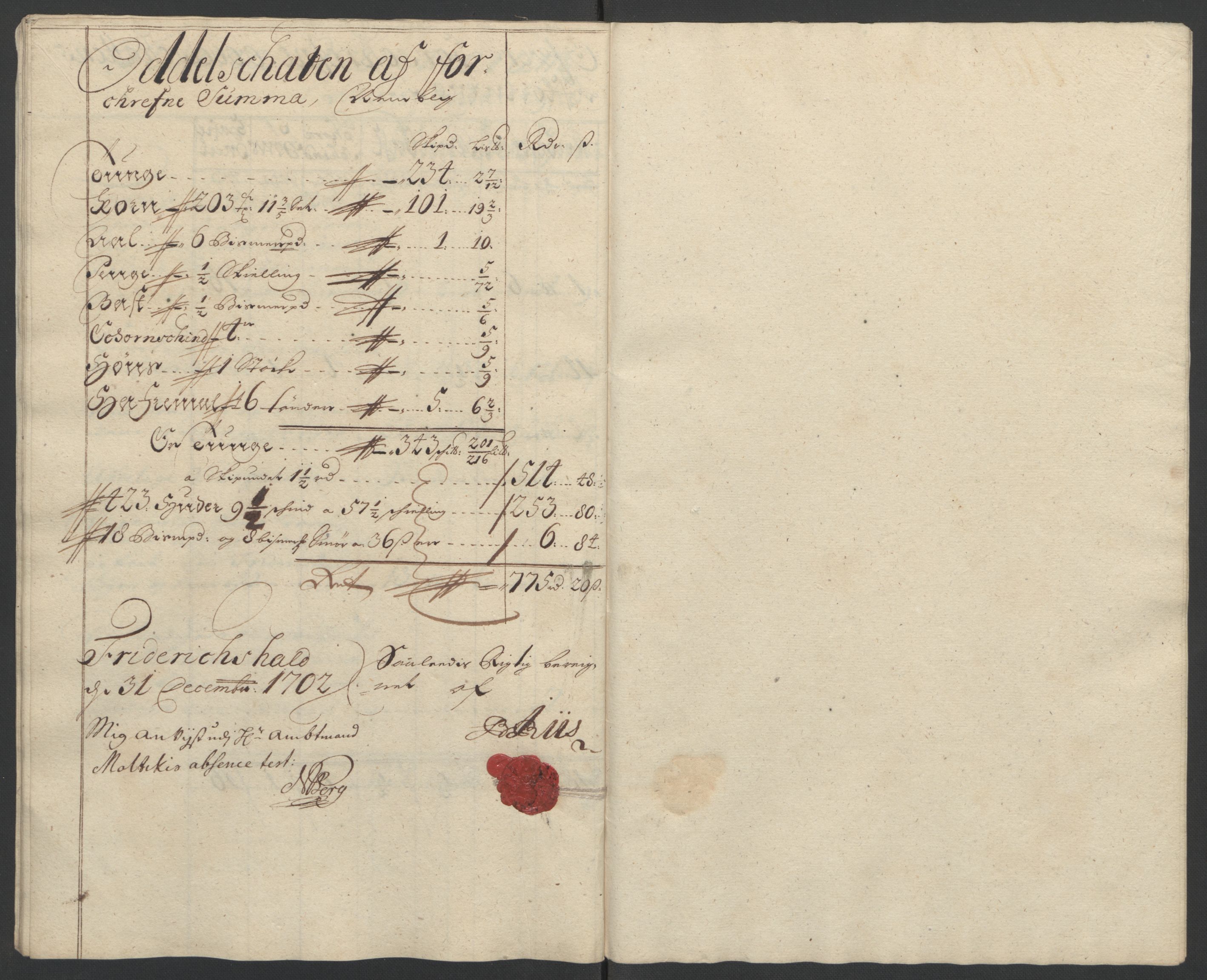 Rentekammeret inntil 1814, Reviderte regnskaper, Fogderegnskap, AV/RA-EA-4092/R01/L0016: Fogderegnskap Idd og Marker, 1702-1703, s. 133