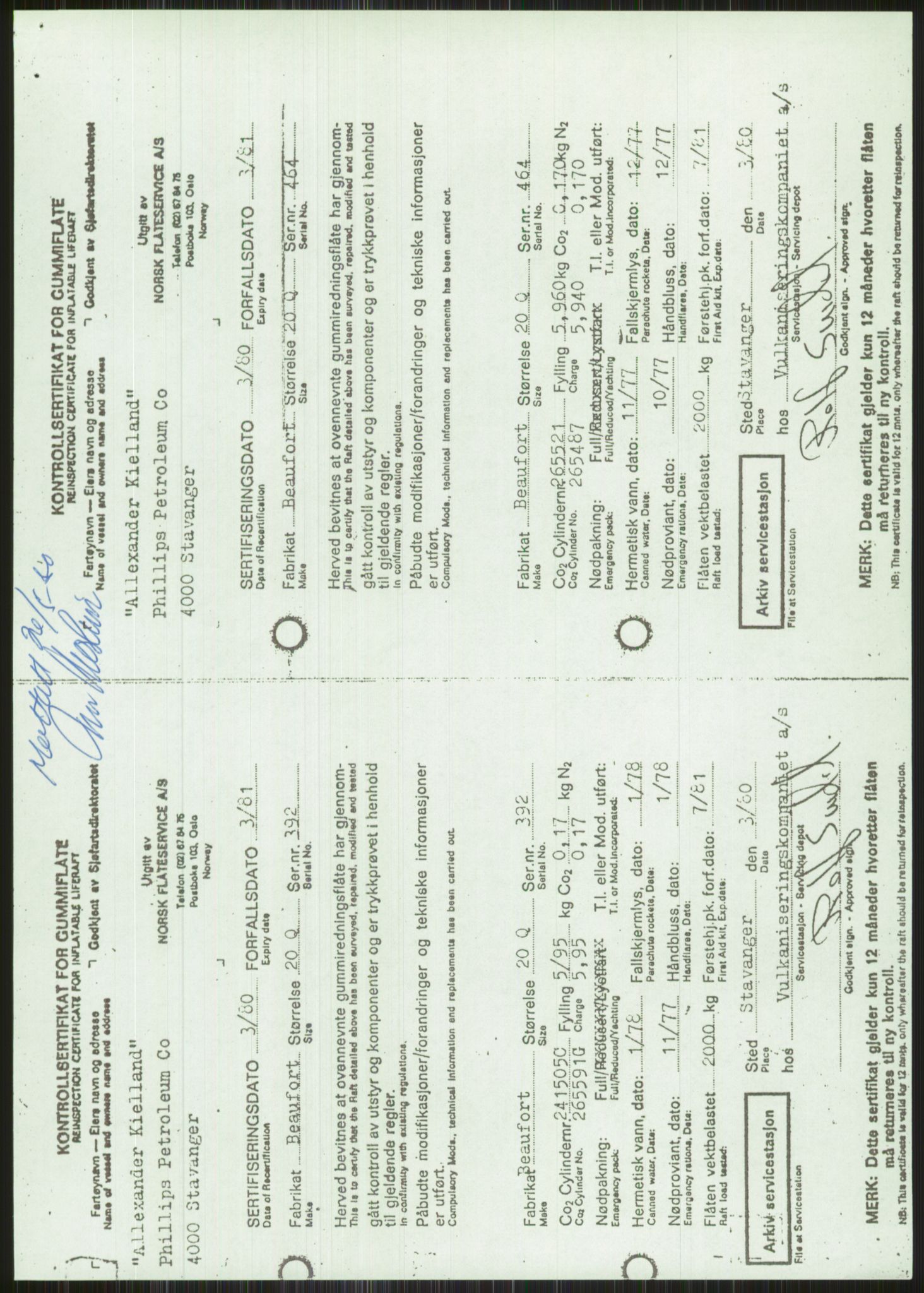 Justisdepartementet, Granskningskommisjonen ved Alexander Kielland-ulykken 27.3.1980, AV/RA-S-1165/D/L0015: L Health and Safety Executive (Doku.liste + L1 av 1)/M Lloyds Register (Doku.liste + M1-M5 av 10)/ N Redningsutstyr (Doku.liste + N1-N43 av 43) , 1980-1981, s. 788