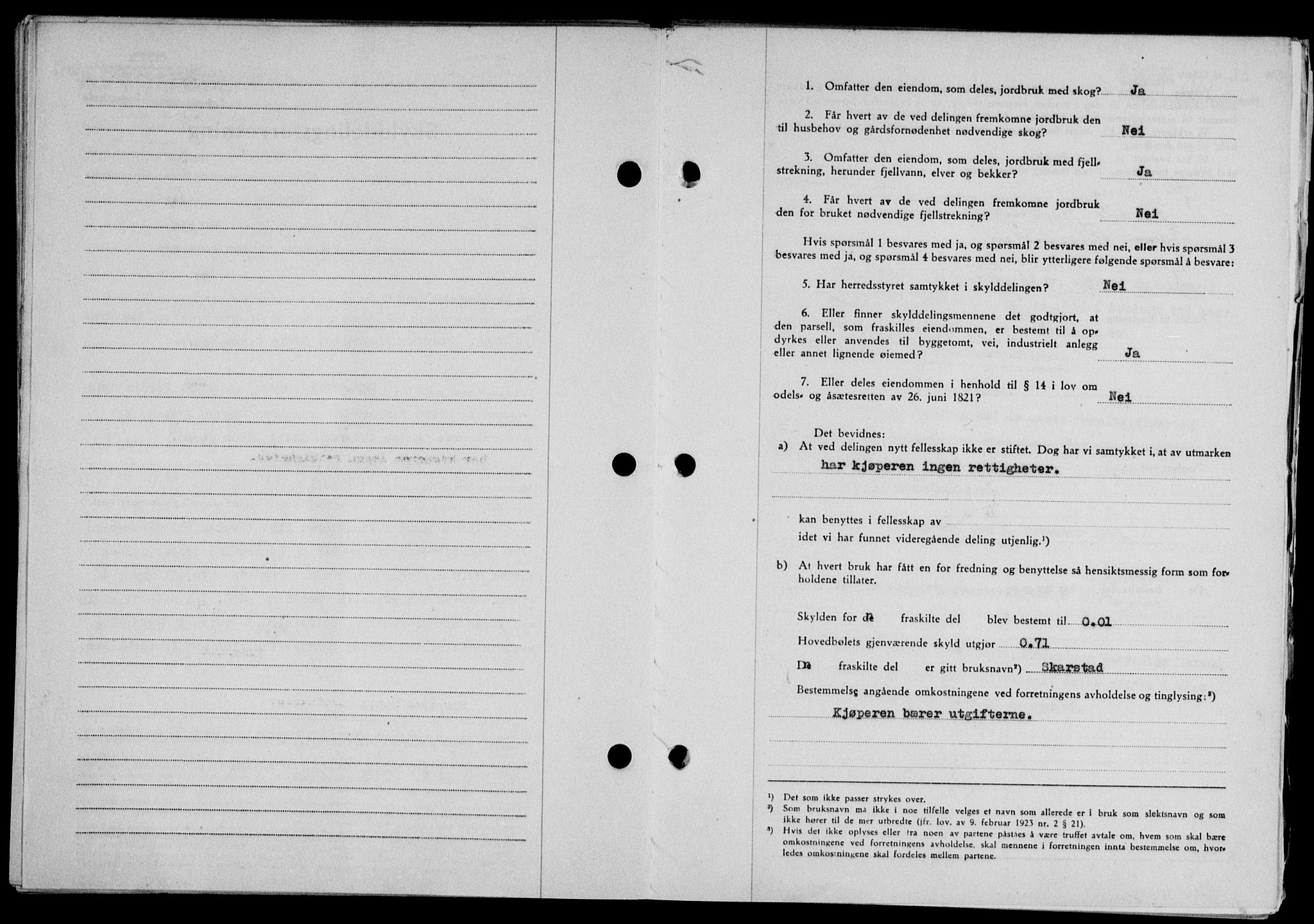 Lofoten sorenskriveri, SAT/A-0017/1/2/2C/L0015a: Pantebok nr. 15a, 1946-1947, Dagboknr: 29/1947