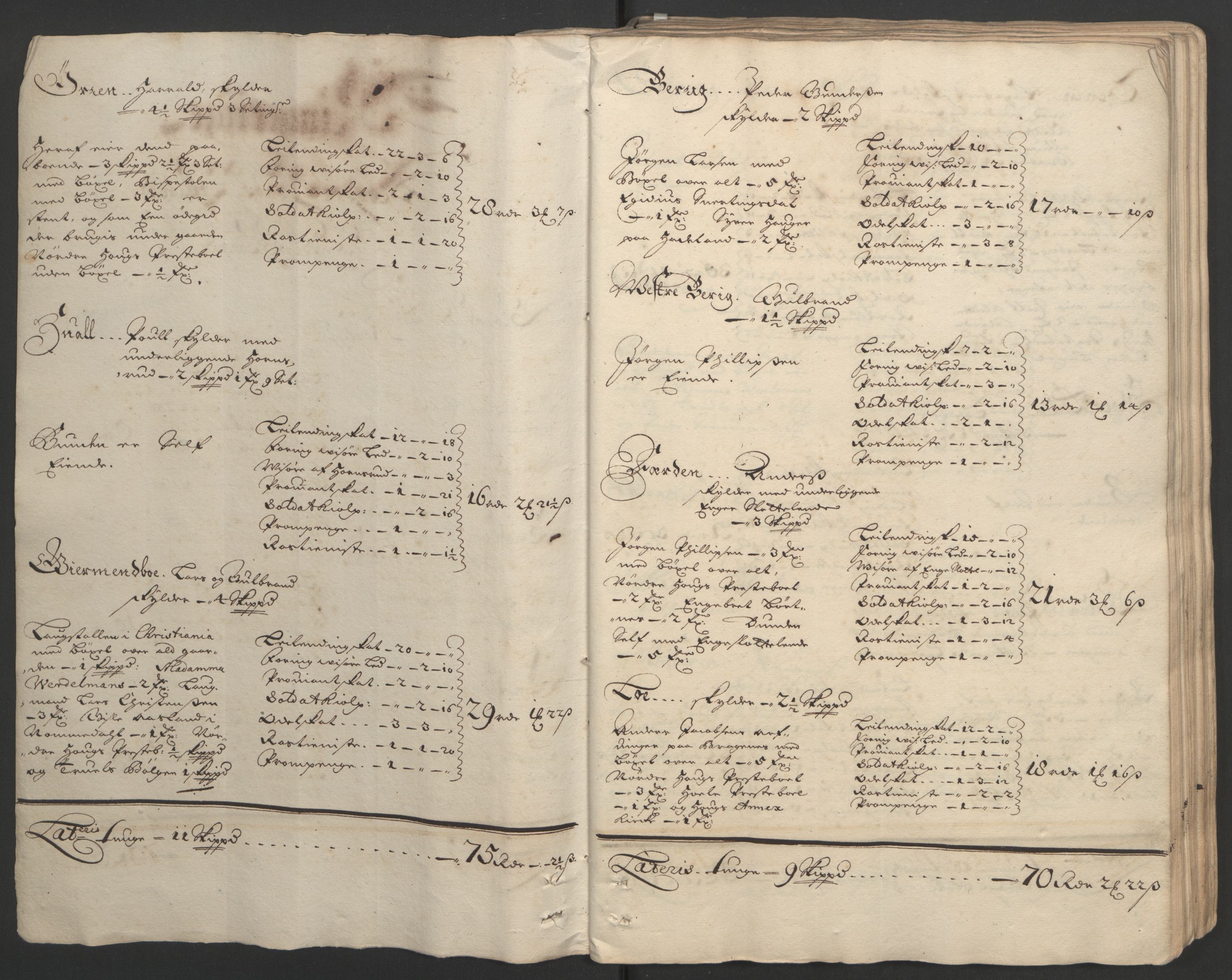 Rentekammeret inntil 1814, Reviderte regnskaper, Fogderegnskap, AV/RA-EA-4092/R22/L1451: Fogderegnskap Ringerike, Hallingdal og Buskerud, 1694, s. 22