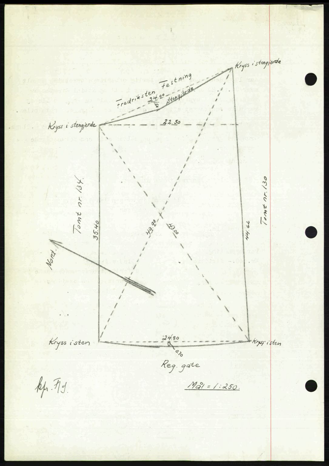 Idd og Marker sorenskriveri, AV/SAO-A-10283/G/Gb/Gbb/L0012: Pantebok nr. A12, 1949-1949, Dagboknr: 900/1949