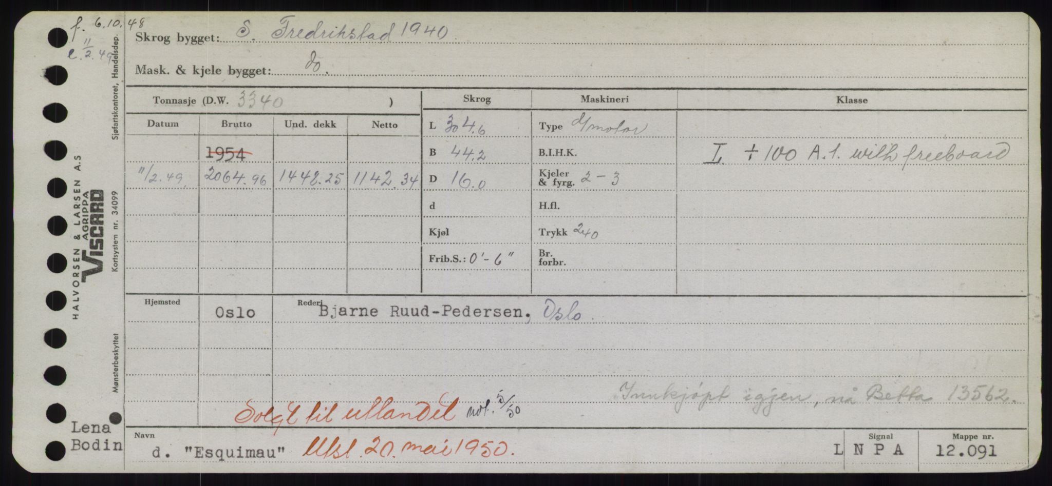 Sjøfartsdirektoratet med forløpere, Skipsmålingen, RA/S-1627/H/Hd/L0009: Fartøy, E, s. 551