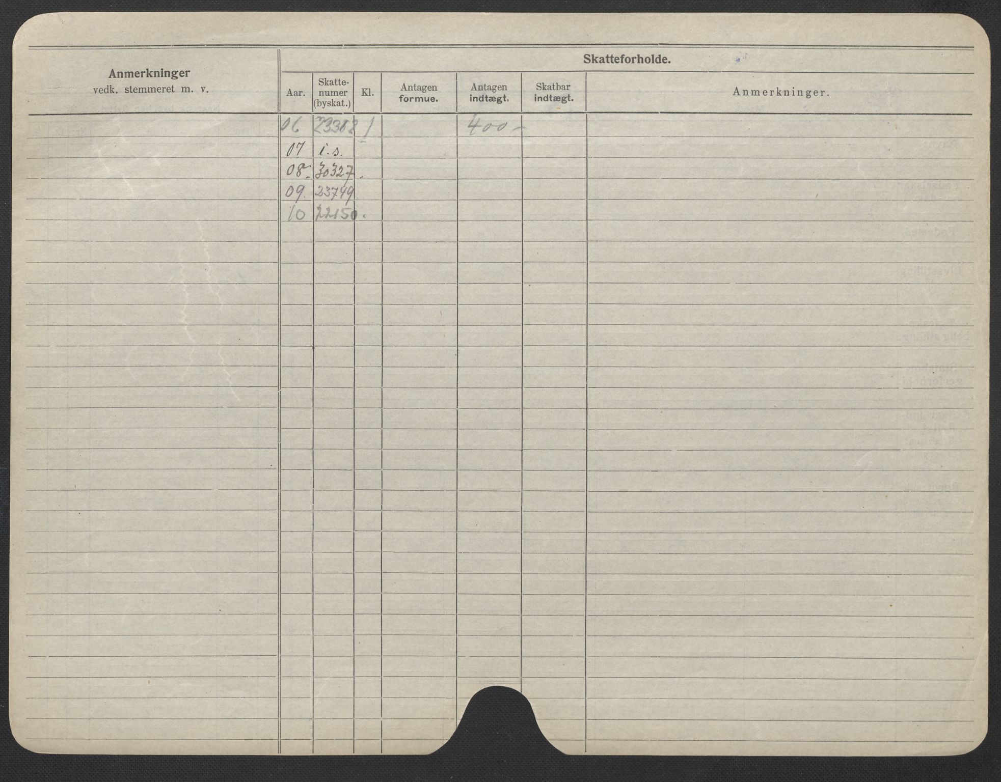 Oslo folkeregister, Registerkort, AV/SAO-A-11715/F/Fa/Fac/L0023: Kvinner, 1906-1914, s. 602b