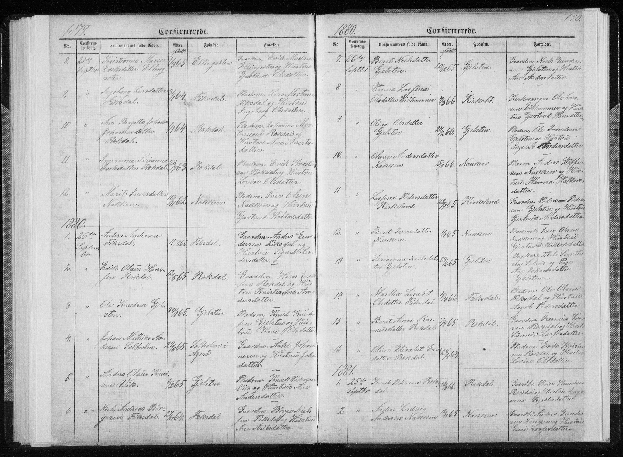 Ministerialprotokoller, klokkerbøker og fødselsregistre - Møre og Romsdal, AV/SAT-A-1454/540/L0541: Klokkerbok nr. 540C01, 1867-1920, s. 150