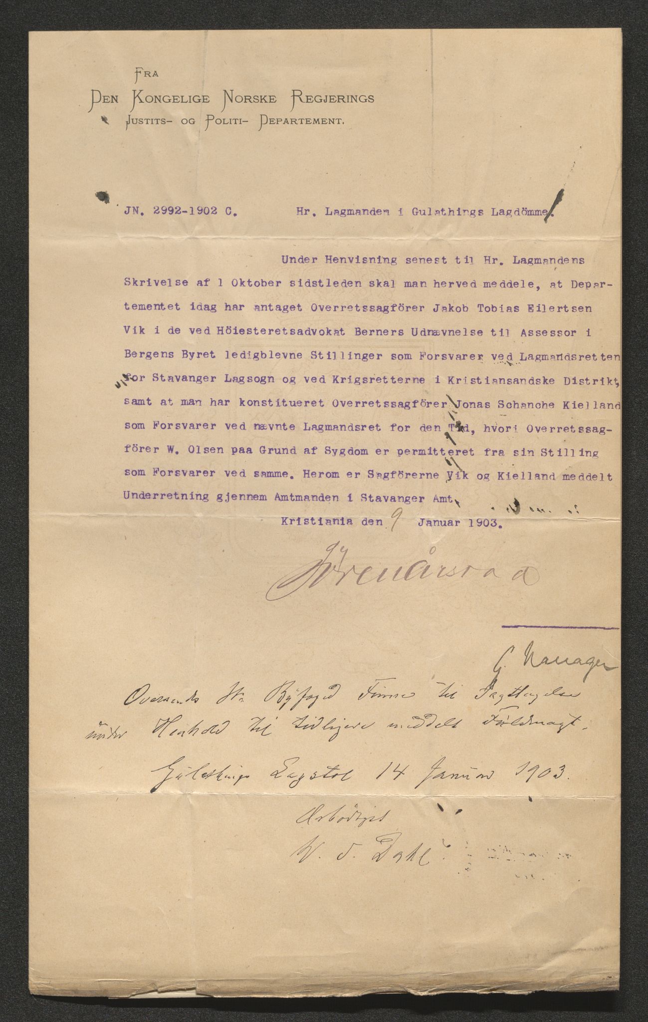 Stavanger byfogd, AV/SAST-A-101408/001/3/31/312/312A/L0002: Saksliste for meddomsretten, 1897-1906