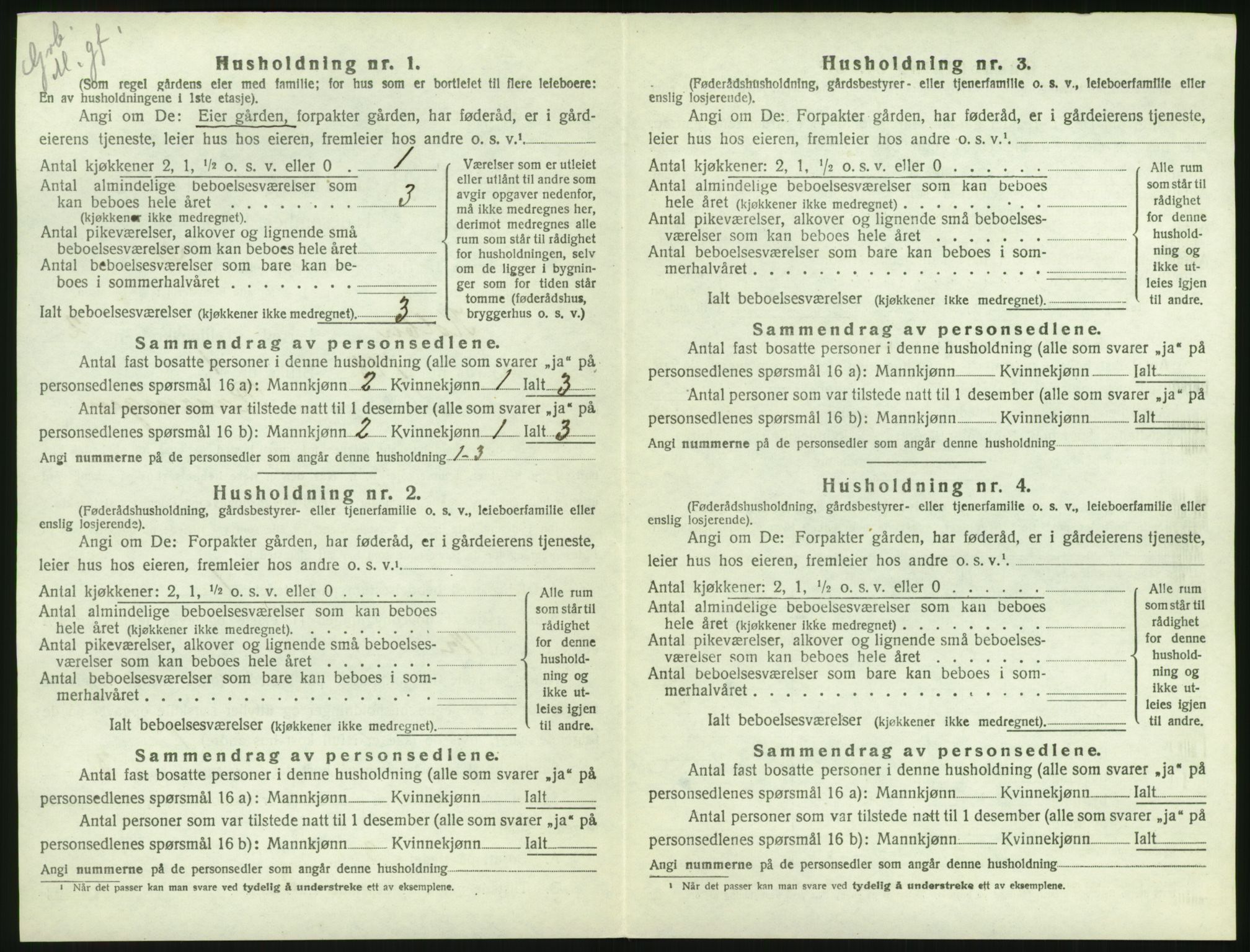 SAH, Folketelling 1920 for 0531 Kolbu herred, 1920, s. 253