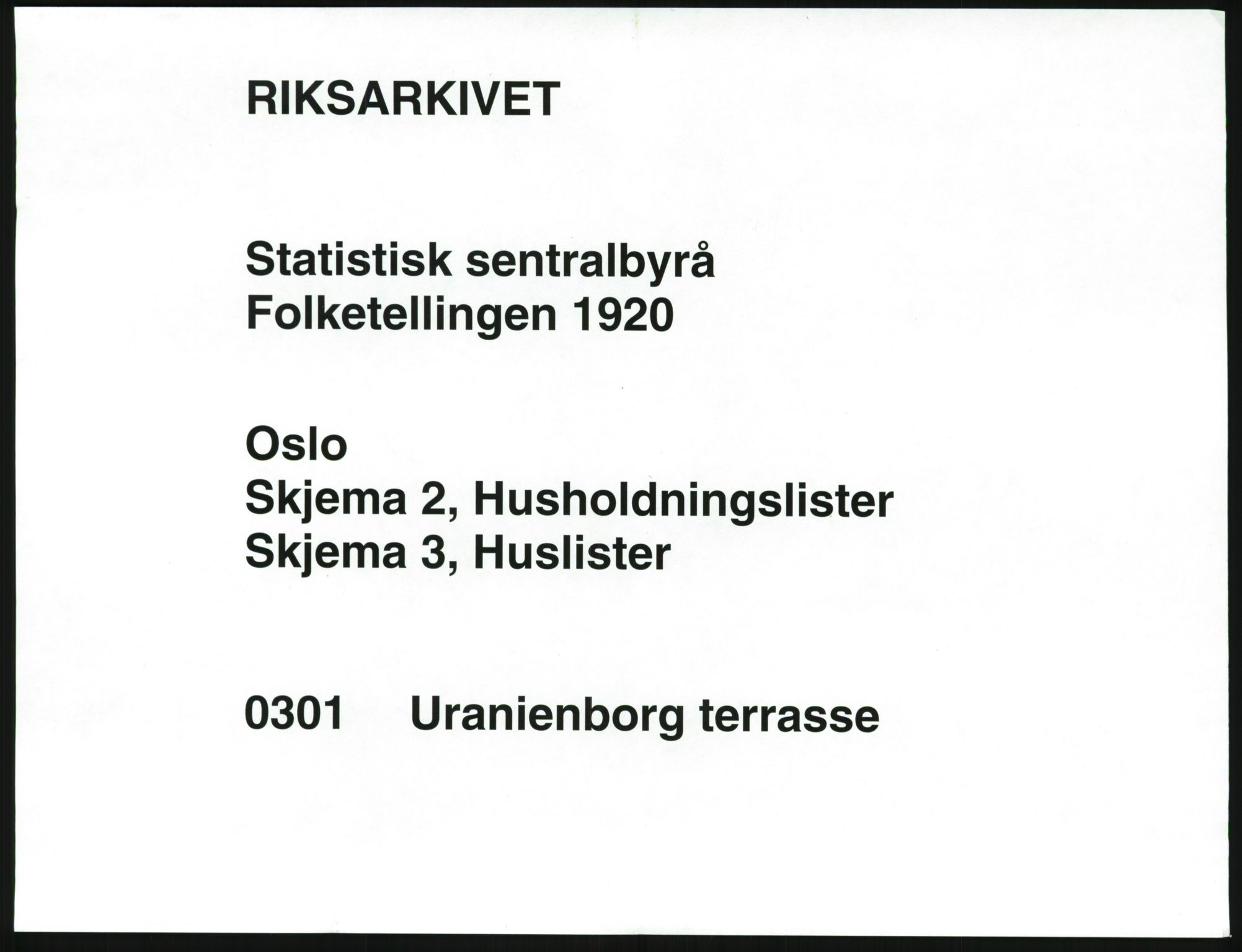 SAO, Folketelling 1920 for 0301 Kristiania kjøpstad, 1920, s. 123137