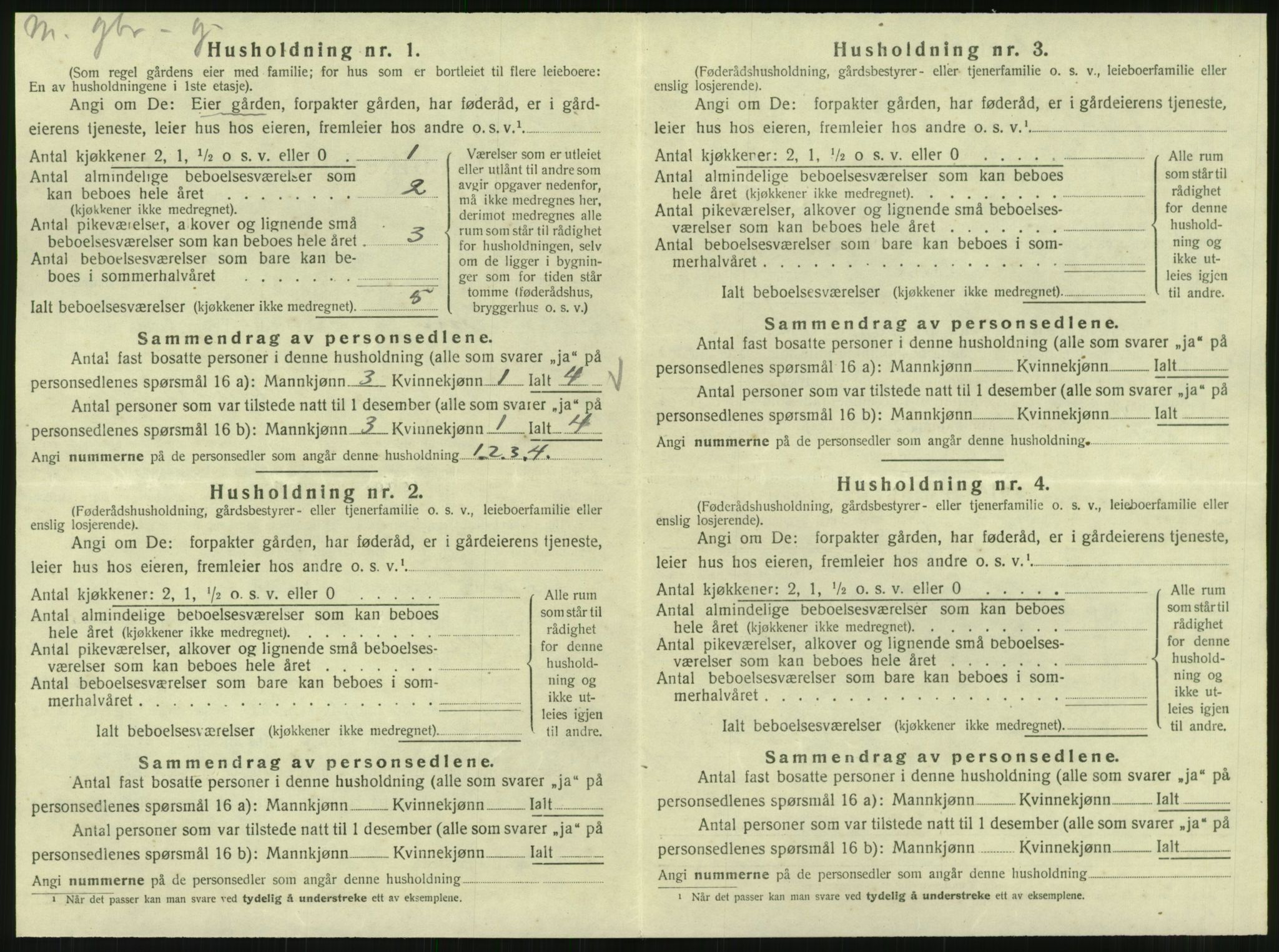 SAT, Folketelling 1920 for 1833 Mo herred, 1920, s. 235