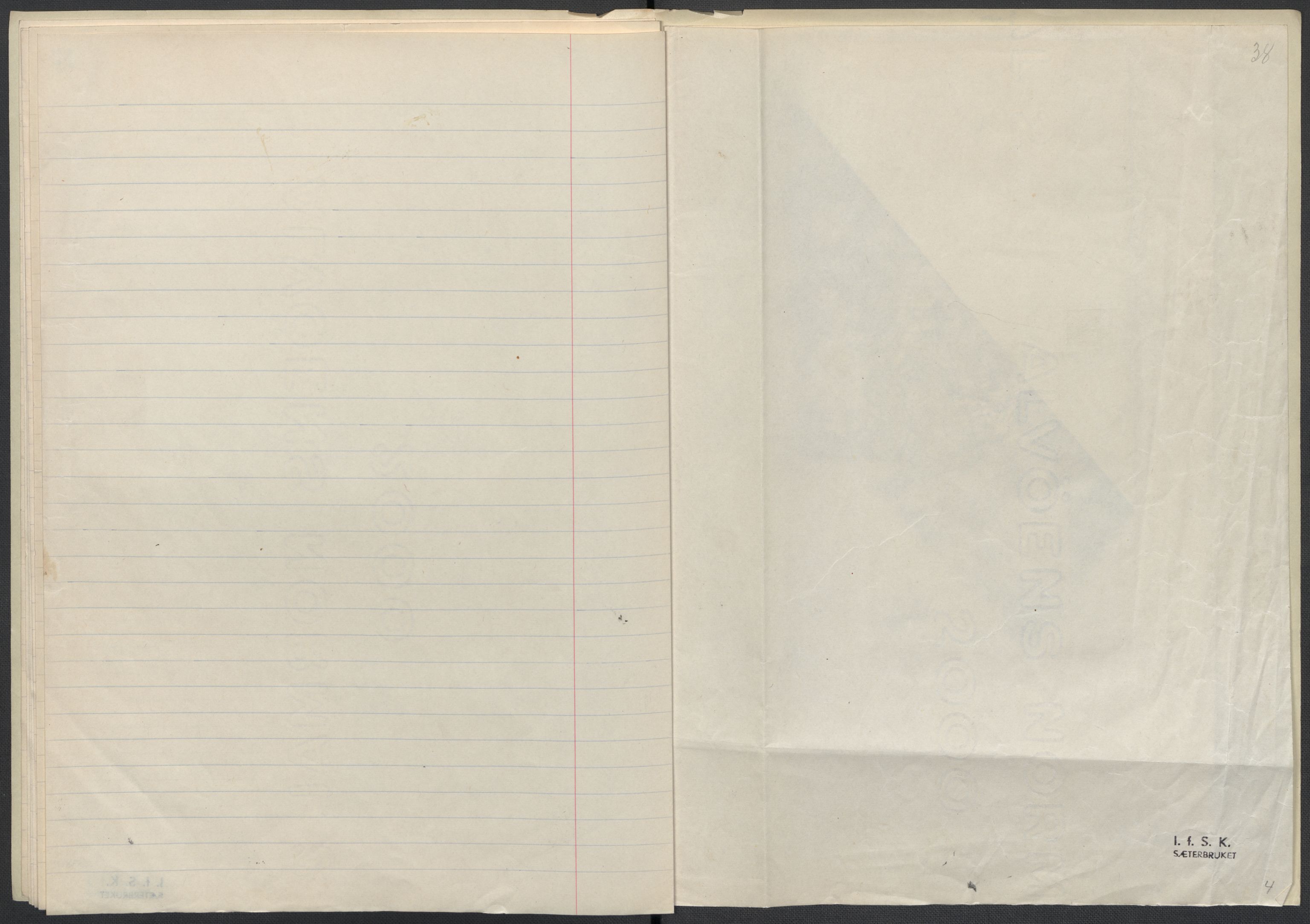 Instituttet for sammenlignende kulturforskning, AV/RA-PA-0424/F/Fc/L0013/0003: Eske B13: / Sør-Trøndelag (perm XXXVII), 1933-1936, s. 38