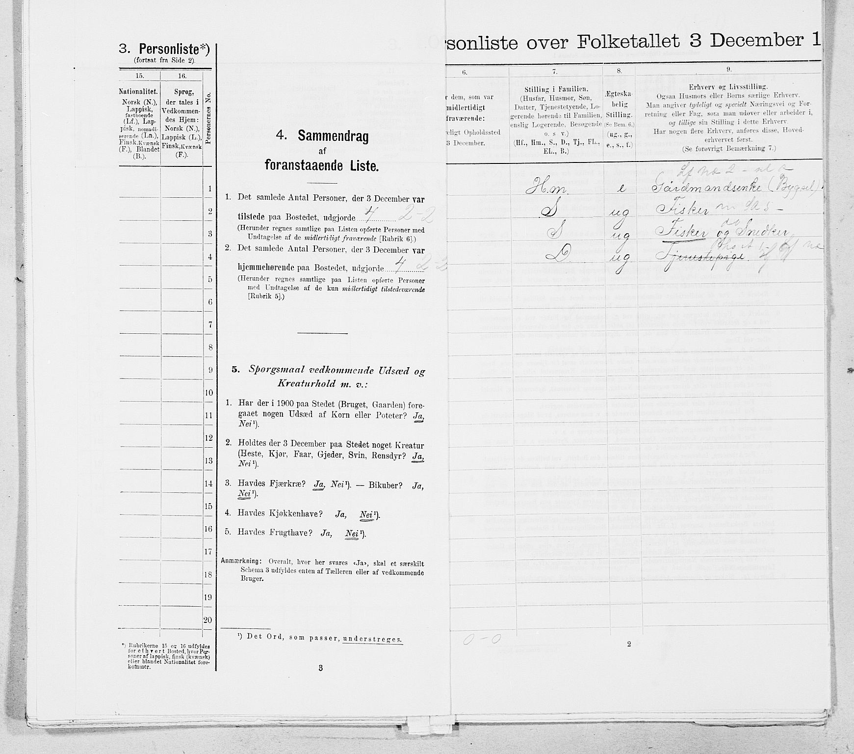 SAT, Folketelling 1900 for 1827 Dønnes herred, 1900, s. 111