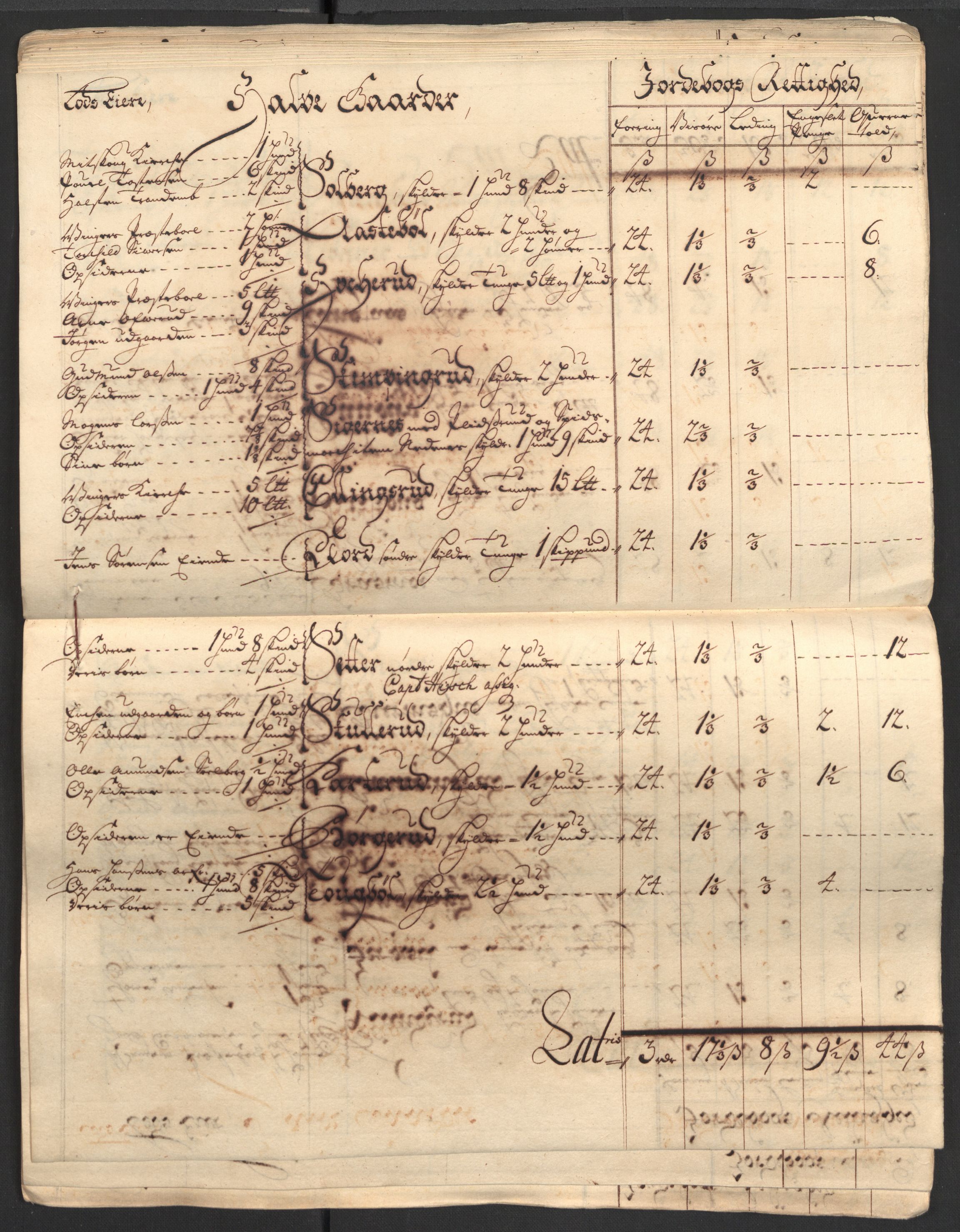 Rentekammeret inntil 1814, Reviderte regnskaper, Fogderegnskap, AV/RA-EA-4092/R13/L0844: Fogderegnskap Solør, Odal og Østerdal, 1707, s. 43