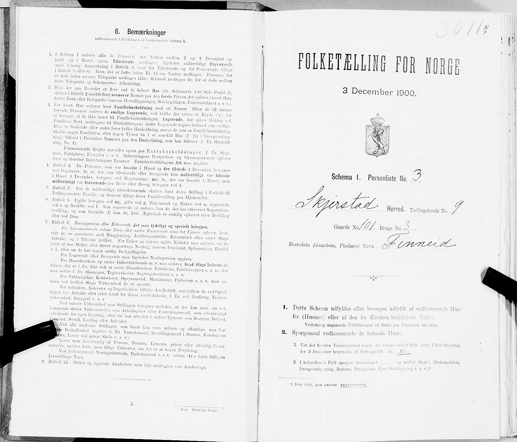 SAT, Folketelling 1900 for 1842 Skjerstad herred, 1900, s. 1465