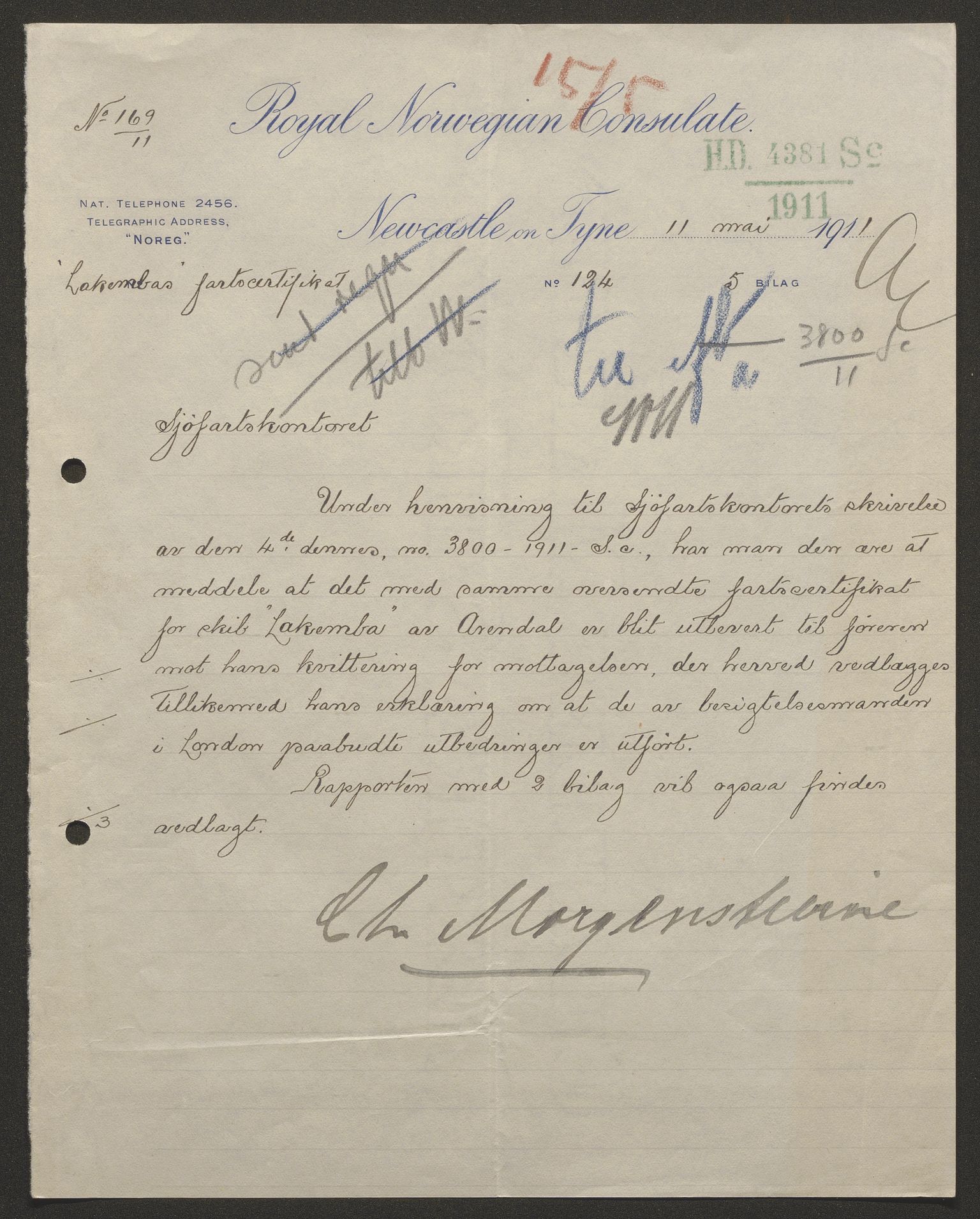 Sjøfartsdirektoratet med forløpere, skipsmapper slettede skip, AV/RA-S-4998/F/Fa/L0638: --, 1866-1933, s. 24