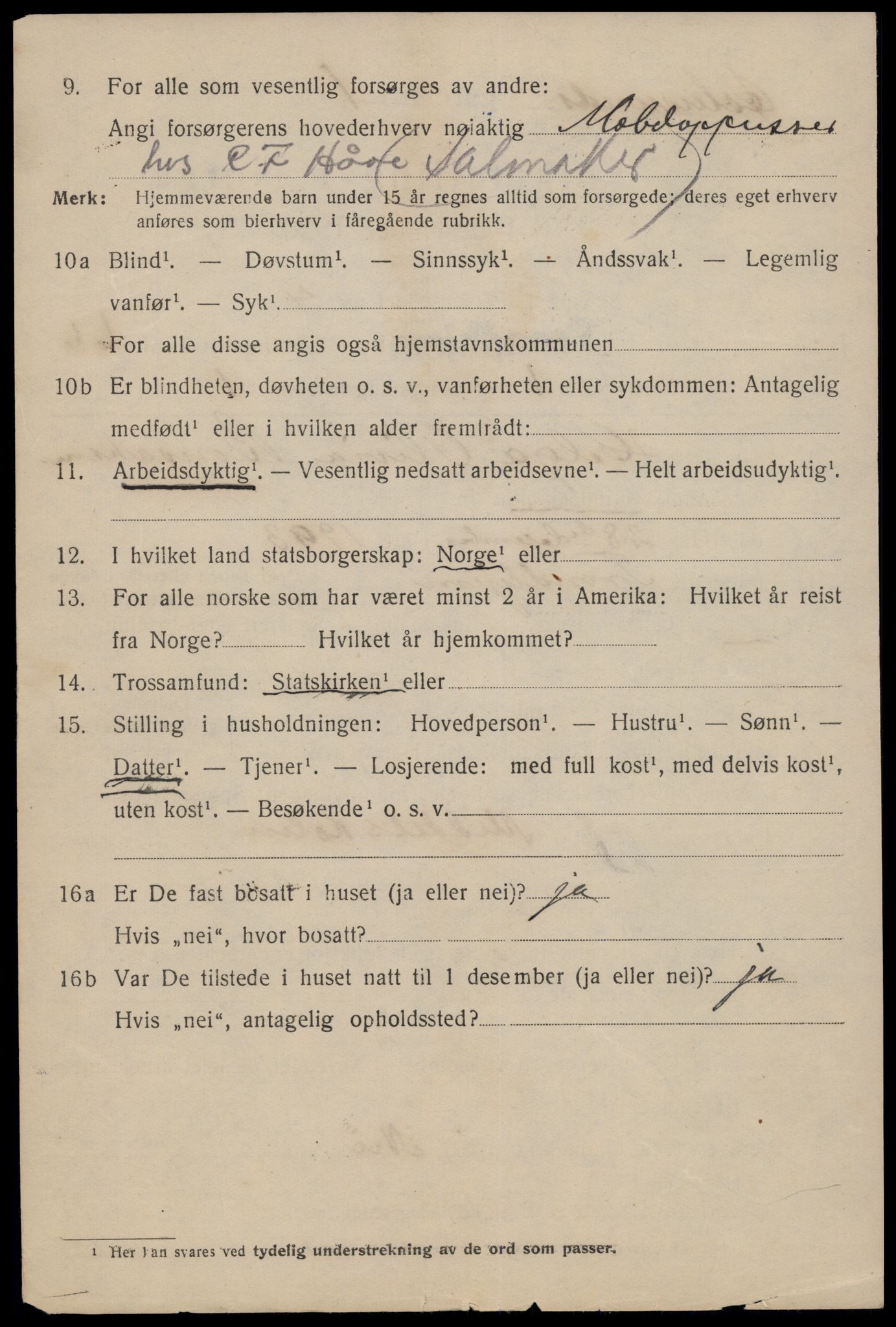 SAT, Folketelling 1920 for 1601 Trondheim kjøpstad, 1920, s. 130185